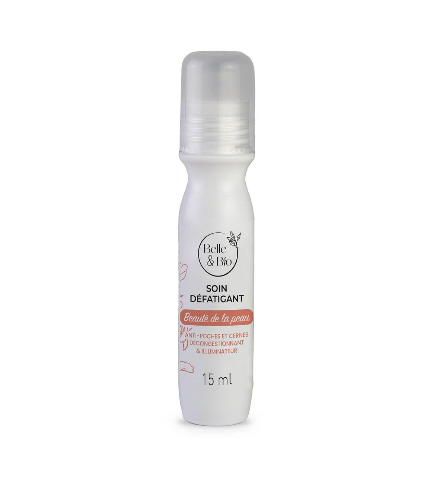 ROLL-ON ORGANIC EYE CONTOUR REDUCING FATIGUE - BELLE&BIO - Anti-puffiness and dark circles Decongestant Illuminating - Certified Organic Ecocert - 15 ml - Buy Online on GoSupps.com