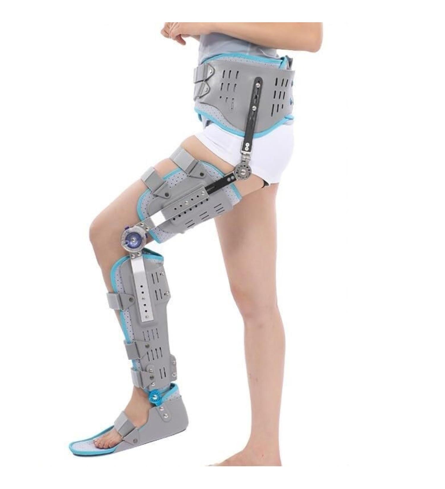 FoRes Universal Hip Joint Brace - Hip Fixation Support for Thigh & Sciatica Relief | Post-op Stabilizer for Men & Women | Ideal for Groin Fractures & Pulled Thigh Strains (LEFT - Buy Online on GoSupps.com