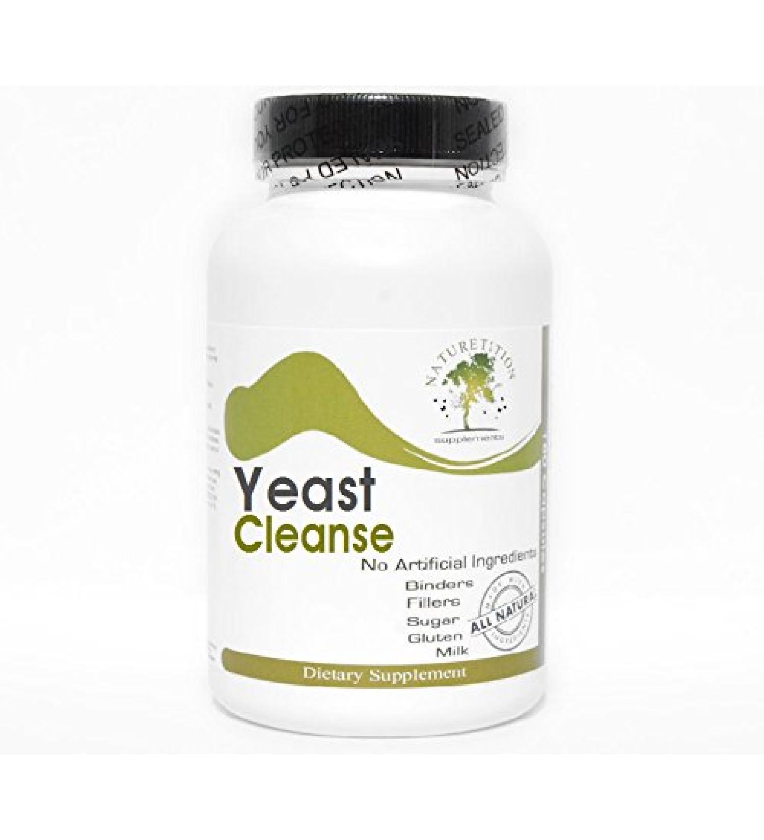 Yeast Cleanse 180 Capsules - No Additives Naturetition Supplements
