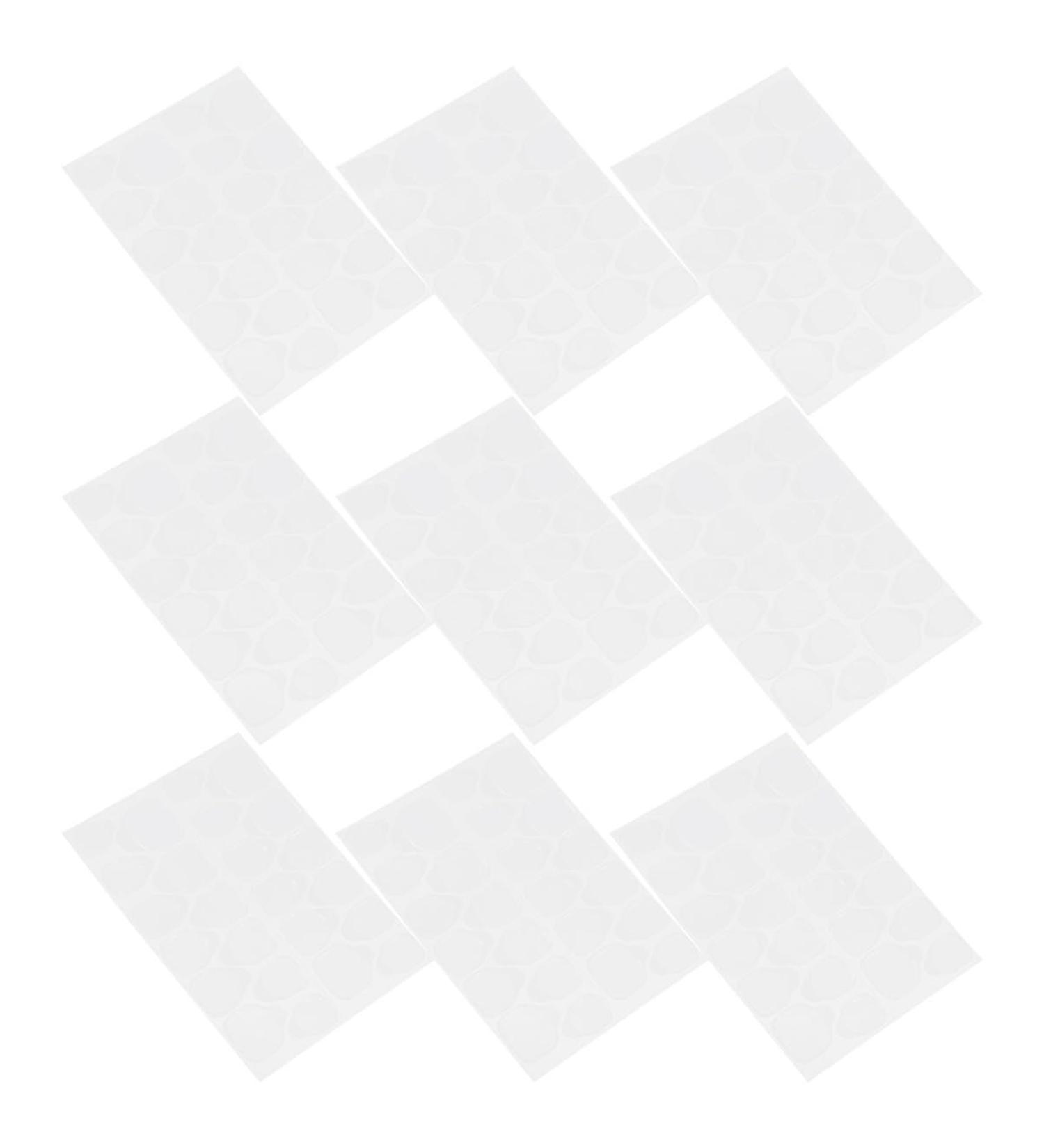 minkissy 100 Sheets Jelly Gel Nails Labels Fake Nails Stickers Nail Adhesive Tabs Nail Glue for False Nails Nail Sticky Tabs Nail Glue for Press on Nails Jelly Glue Film Pink Artificial - Buy Online on GoSupps.com