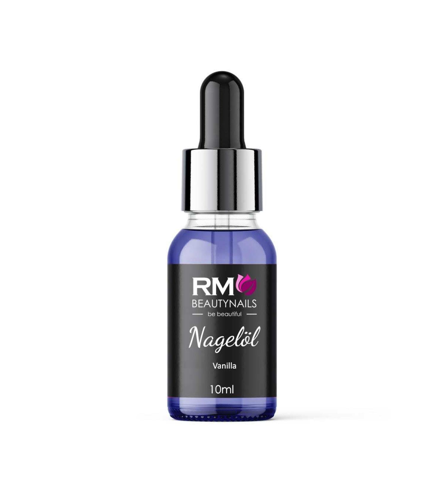 Nail Oil Nail Cuticle Oil with Pipette Nail Oil Care for Nails and Cuticles RM Beautynails 10ml (Vanilla)