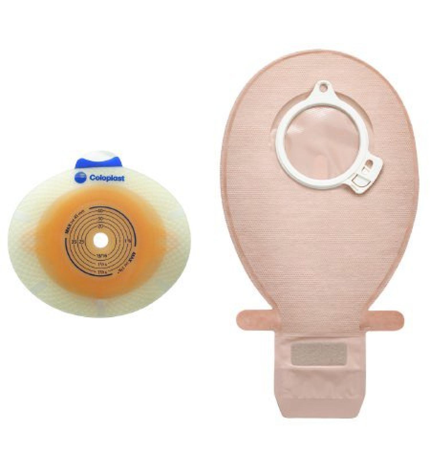 Filtered Ostomy Pouch Two-Piece System 8-1/2 Inch Length Maxi Closed End 10165 - Box of 30