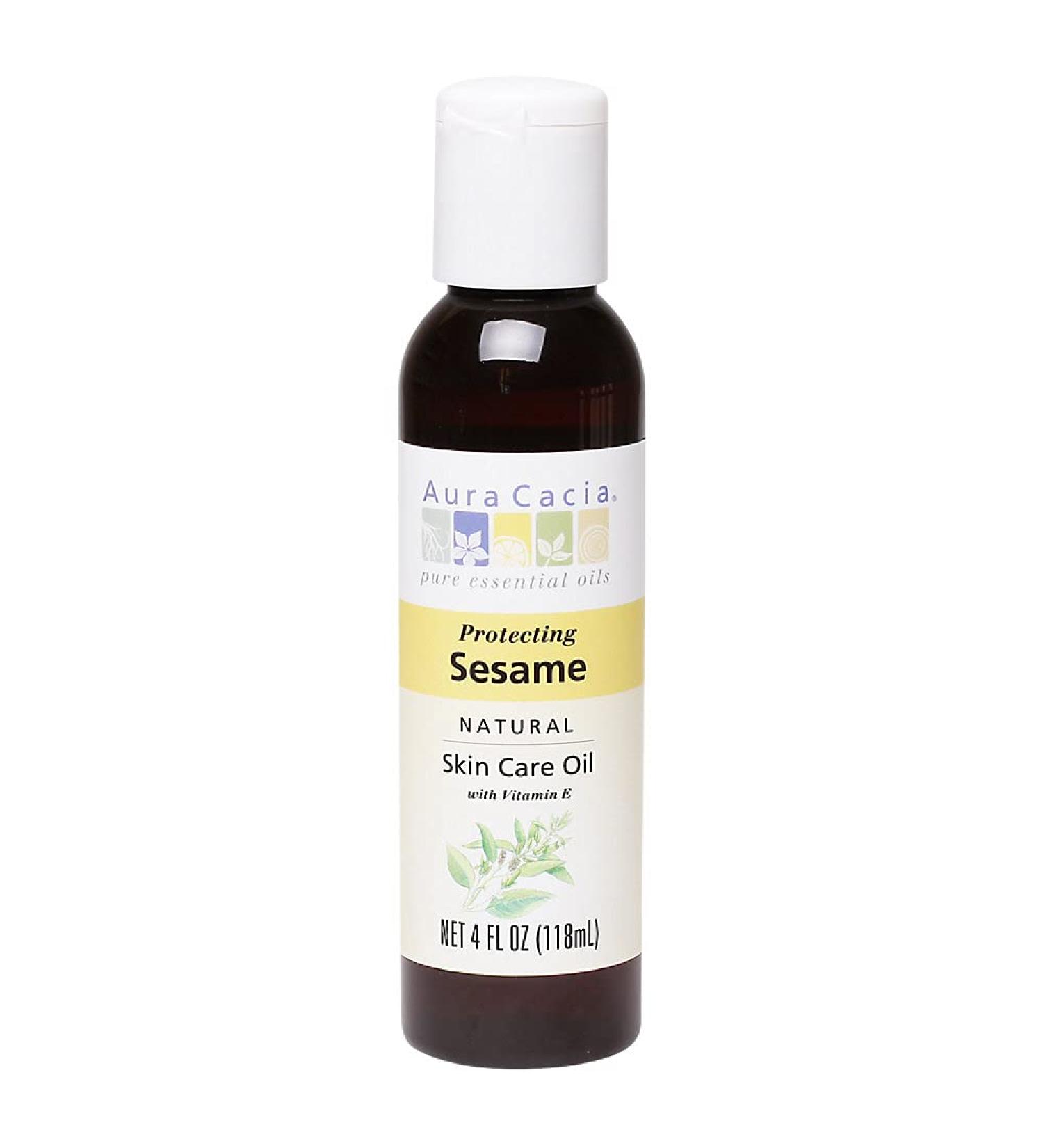 Aura Cacia Natural Skin Care Oil Sesame - 4 fl oz