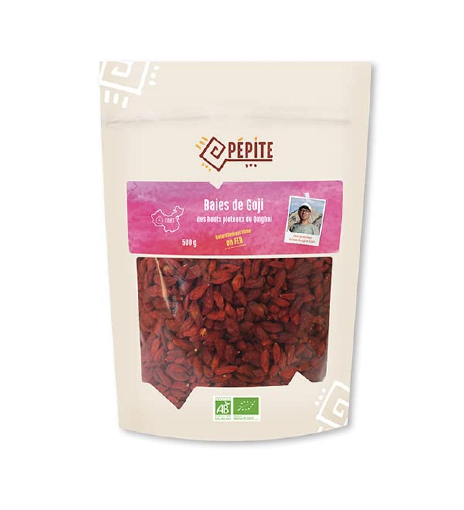 Nugget - Goji berries from the Qinghai highlands - 500 g - unit - Buy Online on GoSupps.com