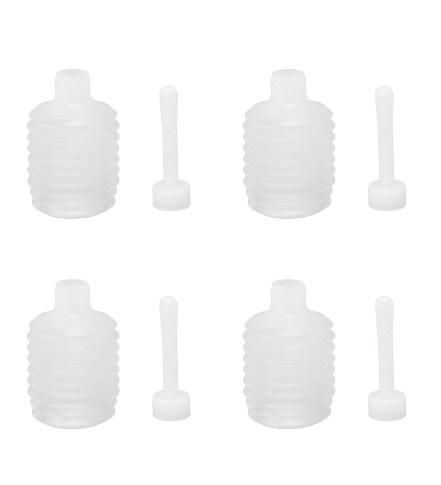 YWBL-WH Enema Pear Bottle Set - 10 Disposable 200ml Syringes for Women | Home Use with Toilet Booster - Safe & Convenient - Buy Online on GoSupps.com