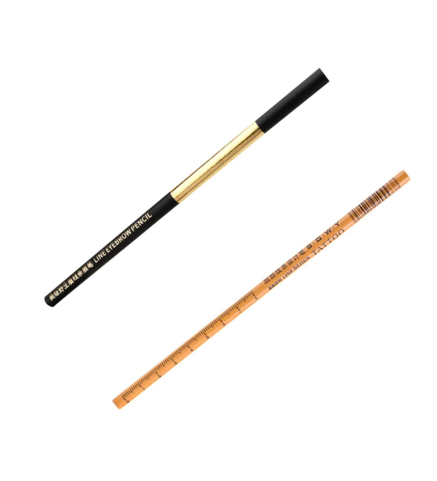 DOITOOL Mecanical Pencils 2pcs Eyebrow Pencil Eyebrow Pen Eyebrow Drawing Pencils Brow Pens Woman Water Proof 1 count (Pack of 1) As Shown - Buy Online on GoSupps.com