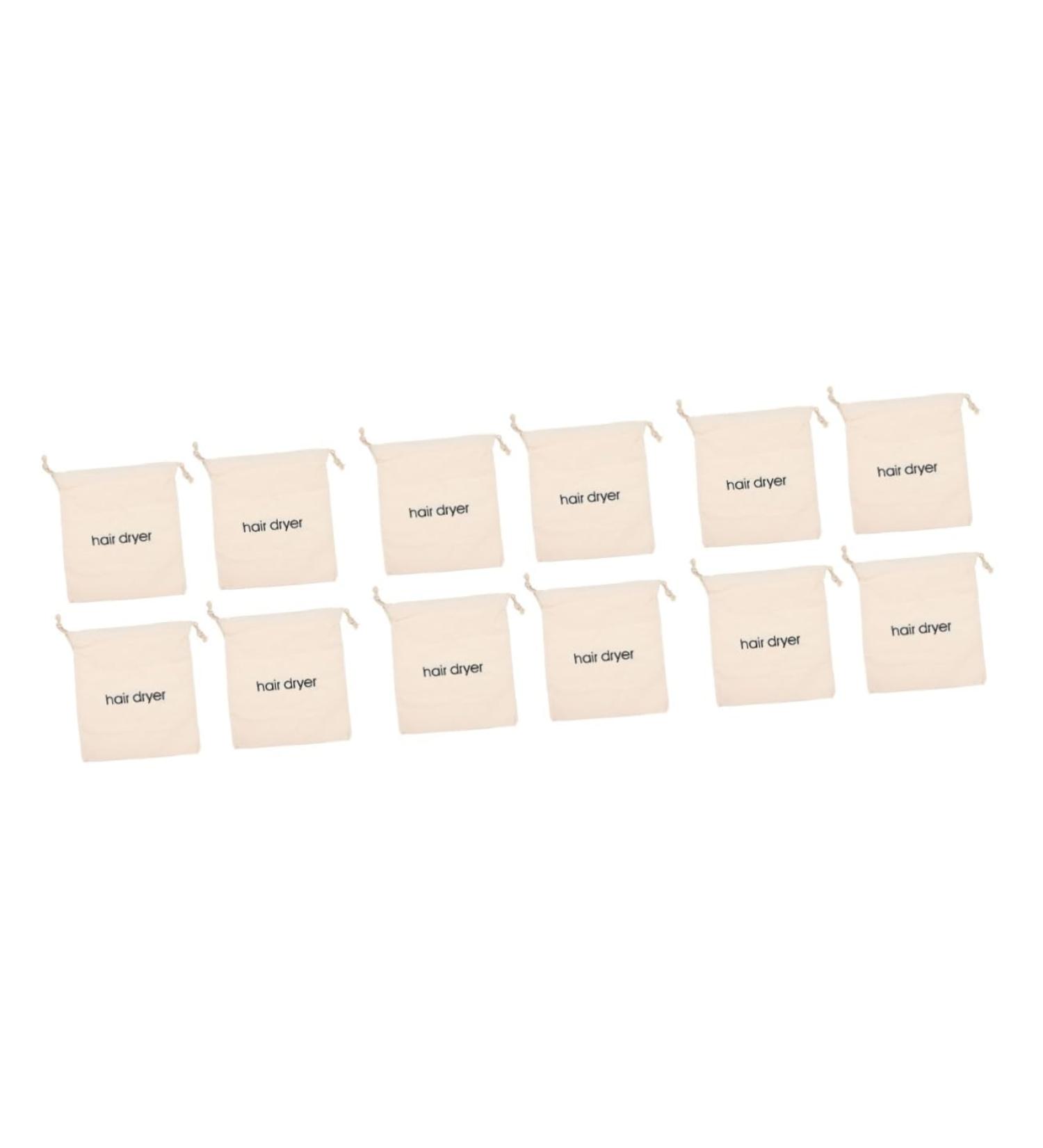 Didiseaon 12 Pcs Hair Dryer Storage Bag Storage Bags Makeup Bag for Travel Hair Dryer Carrying Bags Drawstring - Buy Online on GoSupps.com