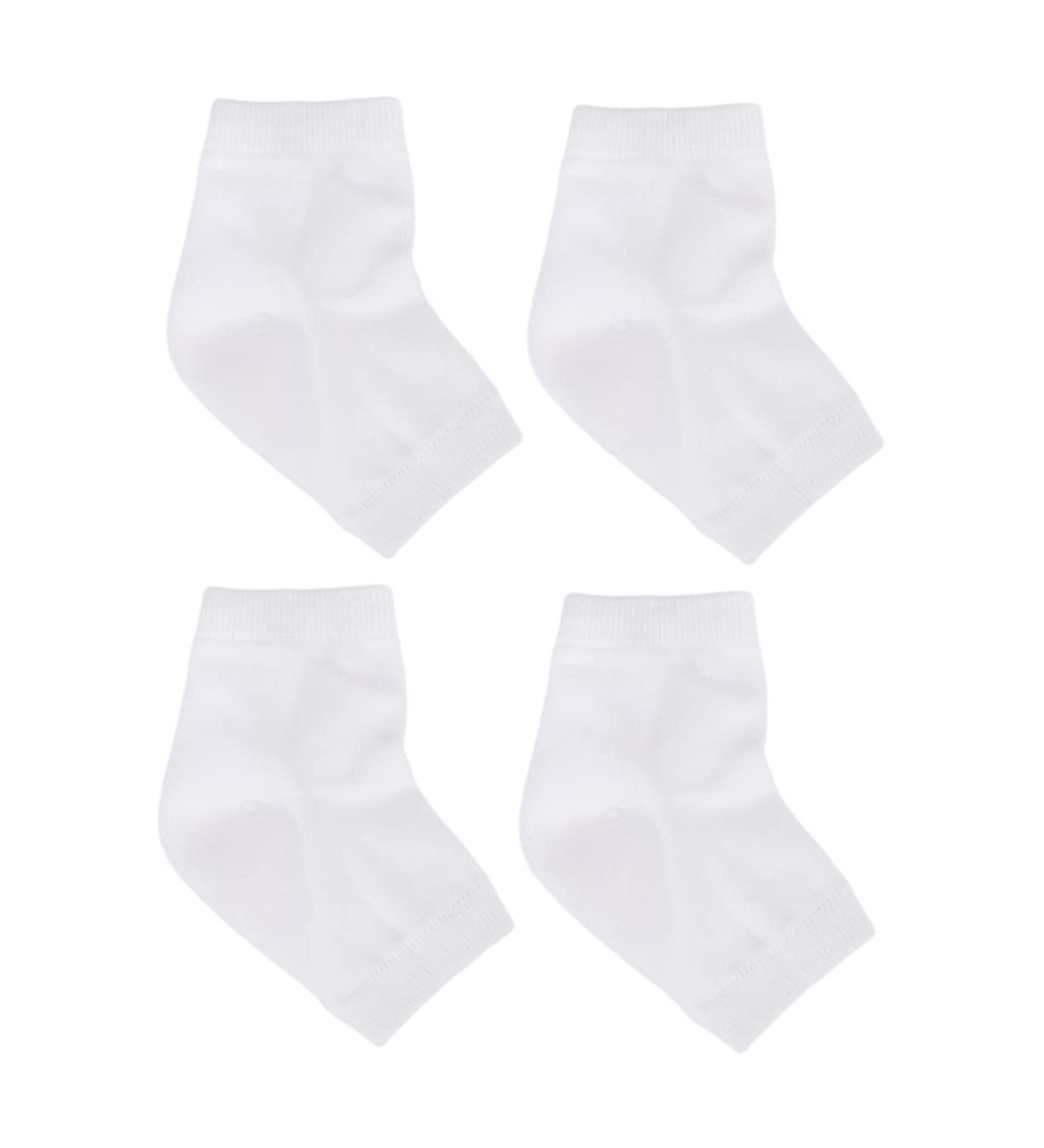 POPETPOP 2 Pairs Rough Calluses Socks Heel Sleeves Protectors feet Repair Socks Heel Protector Socks moisturizing Socks Moisturizing Gel Socks White Casual Socks Men and Women Crack - Buy Online on GoSupps.com