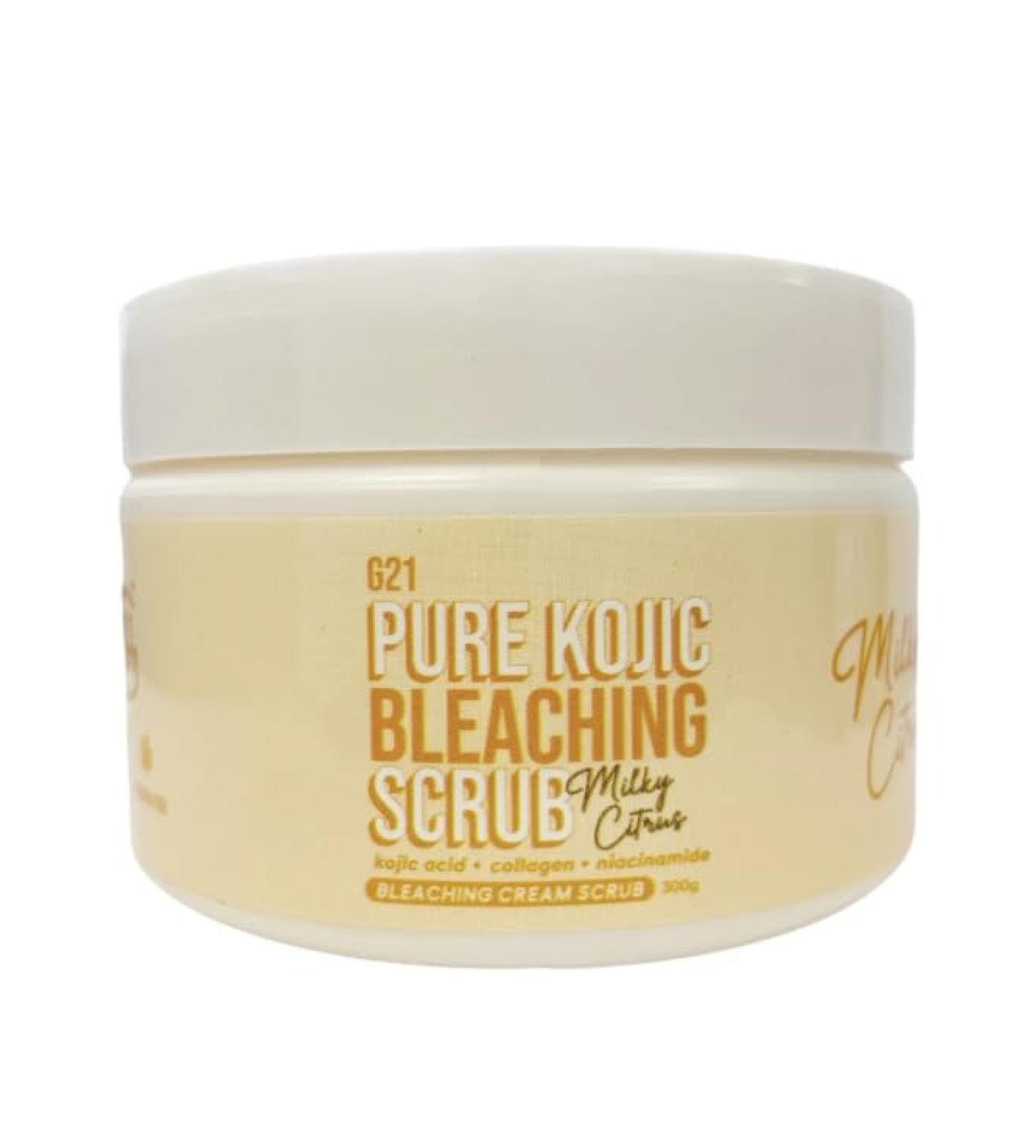 G21 Pure Kojic Scrub - Milky Citrus 300g