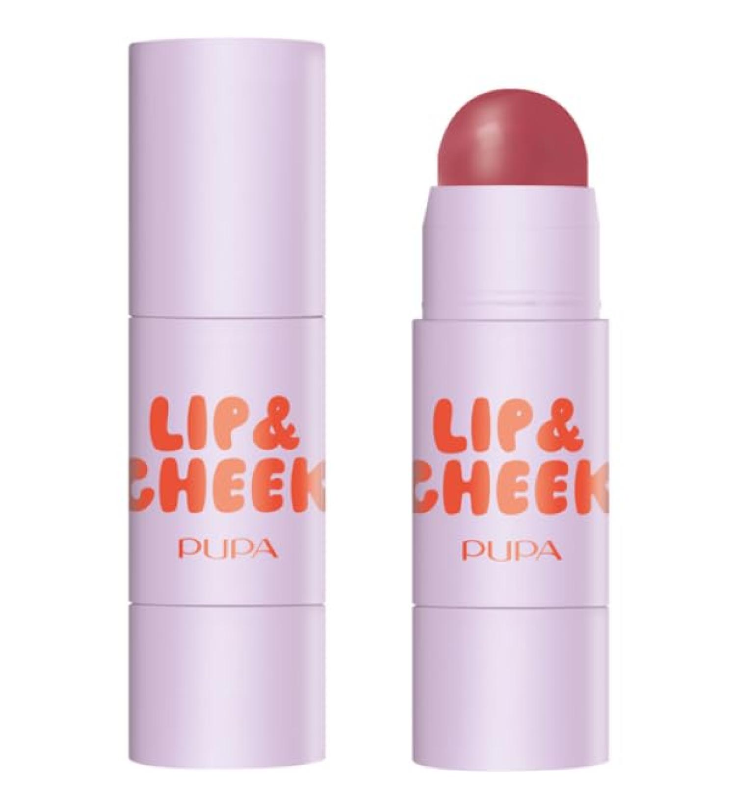Pupa GRWSTICK Lip & Cheek Stick Face Blush & Balm Lips g4 Cheerleader 002