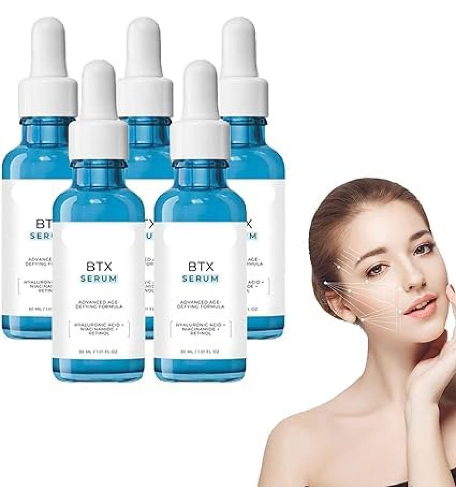  _ _ Bo_tox_ Moisturizing Serum Botox Face Serum for Reduces Wrinkles Anti-aging Face Care for All Skin Types (5Pcs) - Buy Online on GoSupps.com
