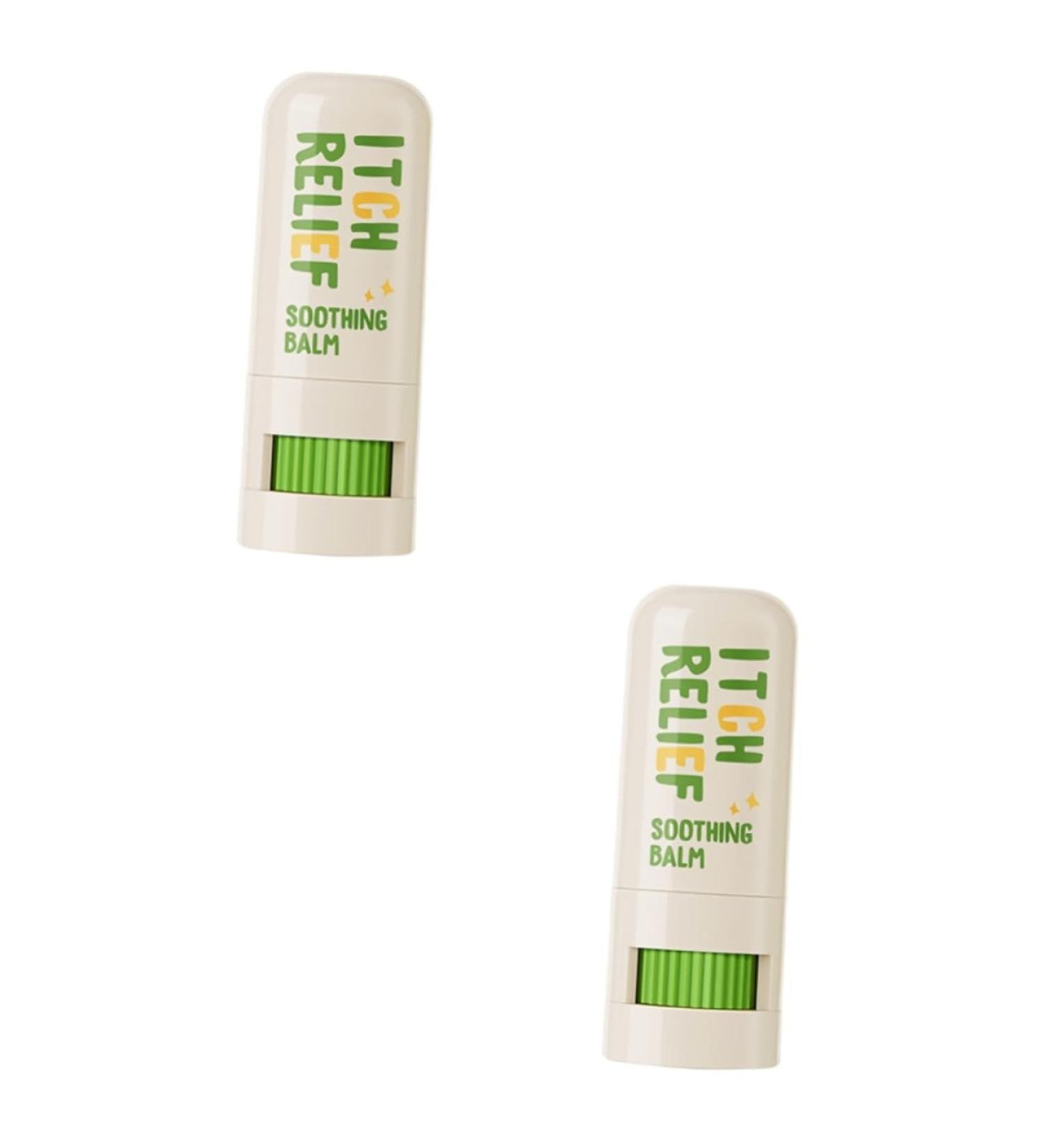 Greenx2pcs Itch Relief Cream 2pcs Anti-itching Stick Outdoor Bite Balm - Pack of 1 - Buy Online on GoSupps.com