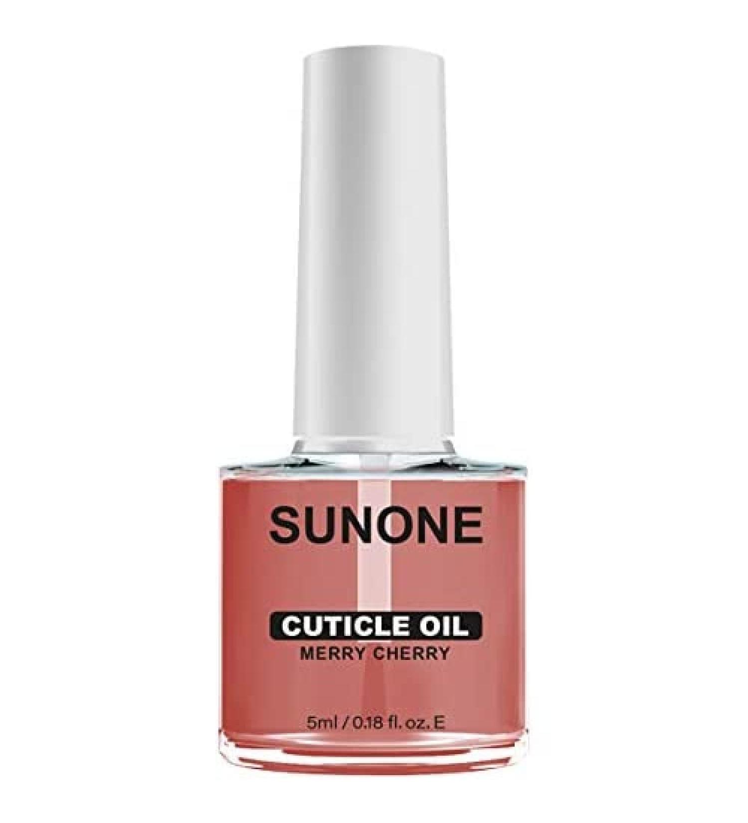 Sanso Cosmetics sp z oo Sunone Cuticle and nail oil Merry Cherry Cheerful cherry