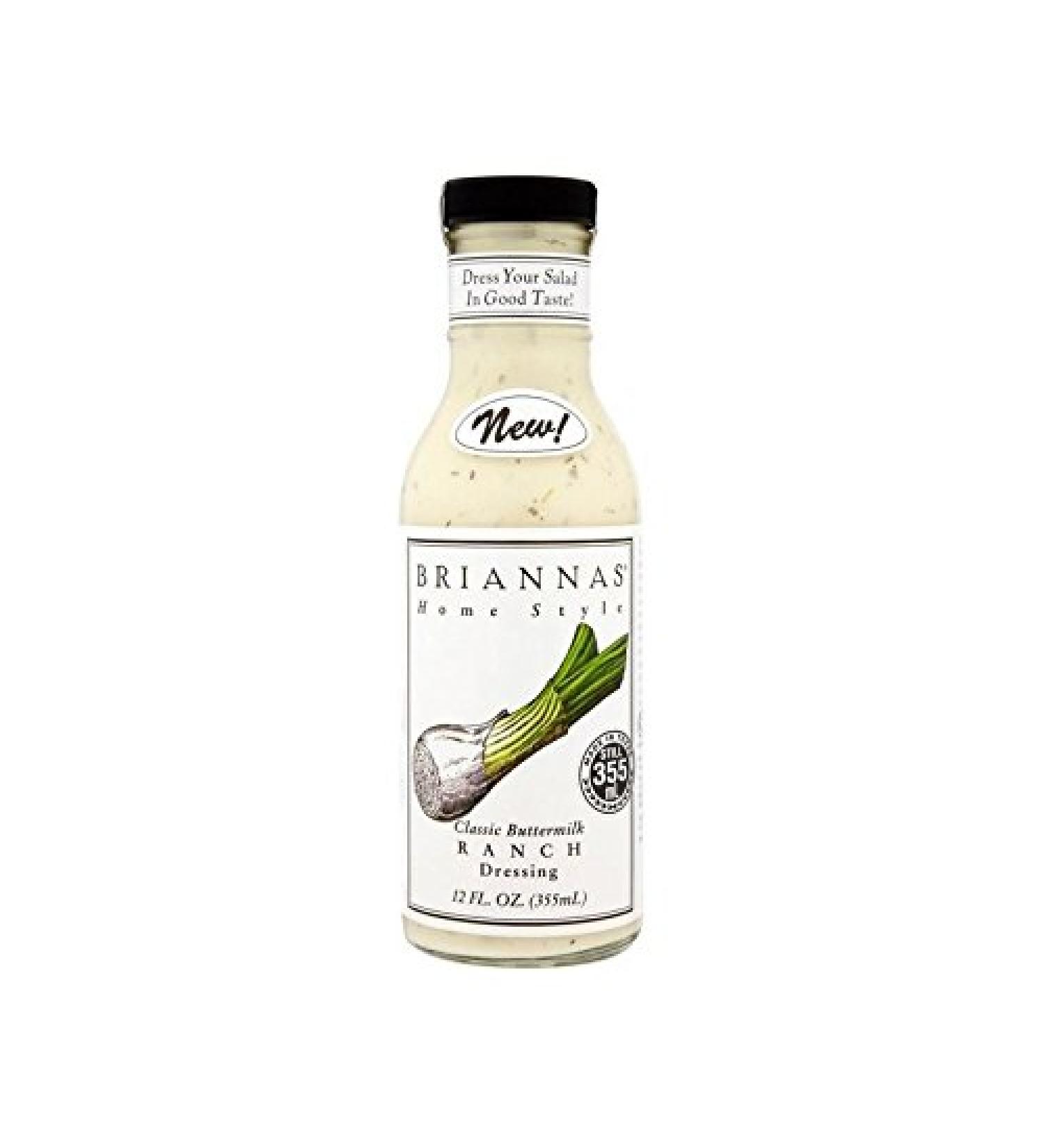 Brianna's Ranch Dressing 355Ml - Pack of 4