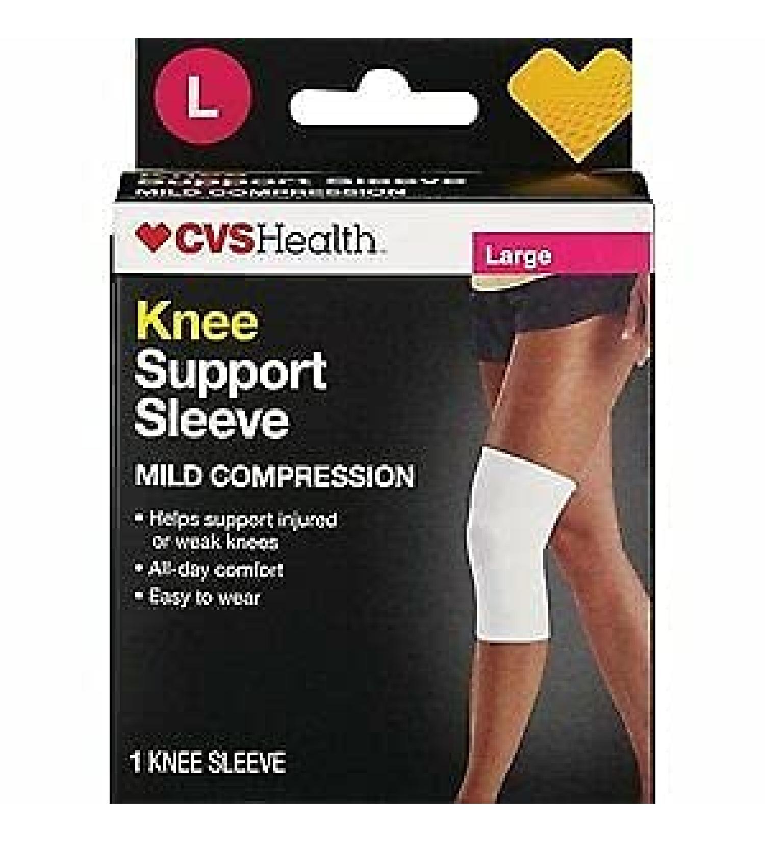 CVS Health Knee Support Sleeve Large