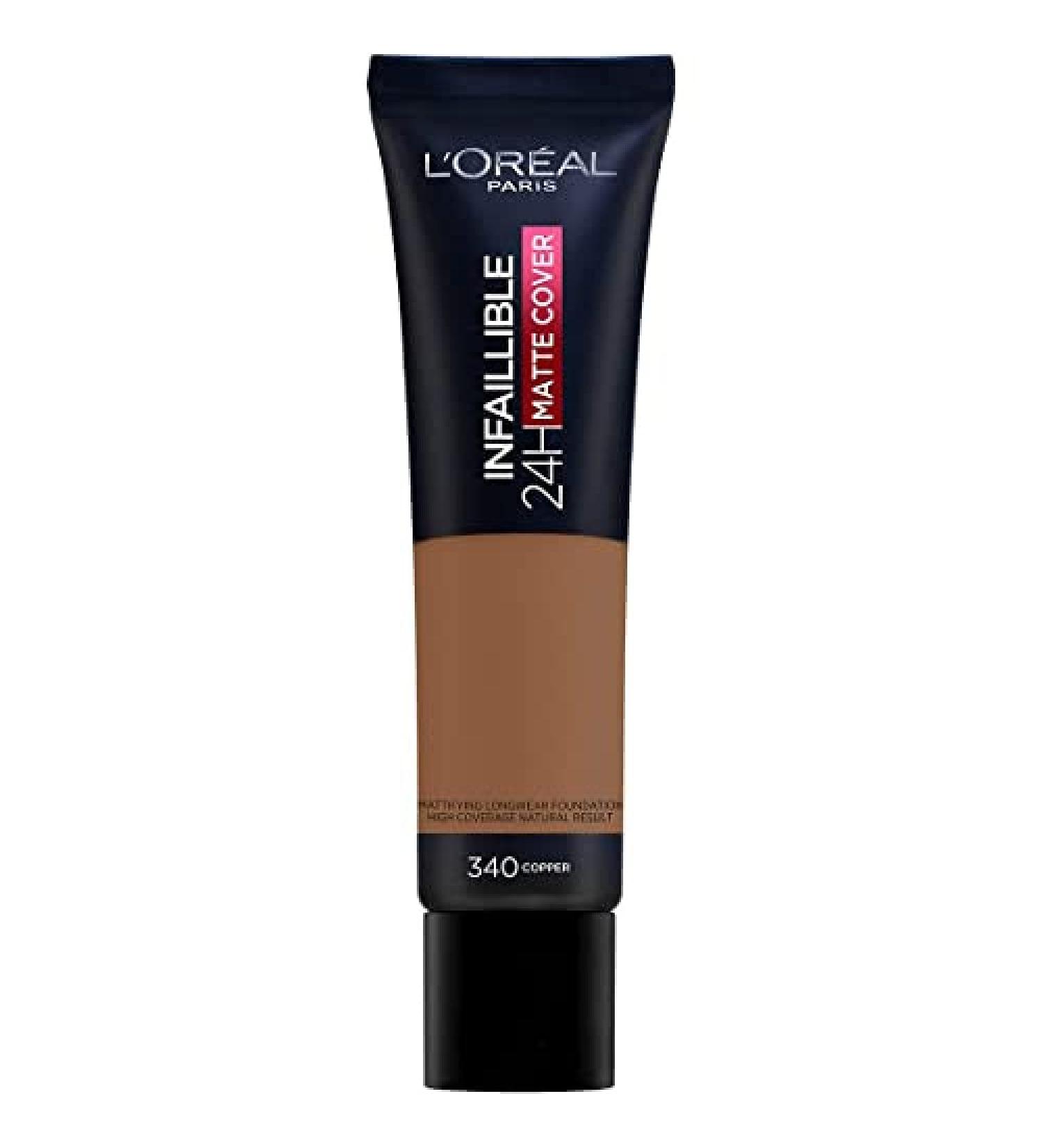 L'Or al Paris Infaillible 24H Matte Cover Foundation 35 ml - Long-lasting Flawless Finish International Shipping - Buy Online on GoSupps.com