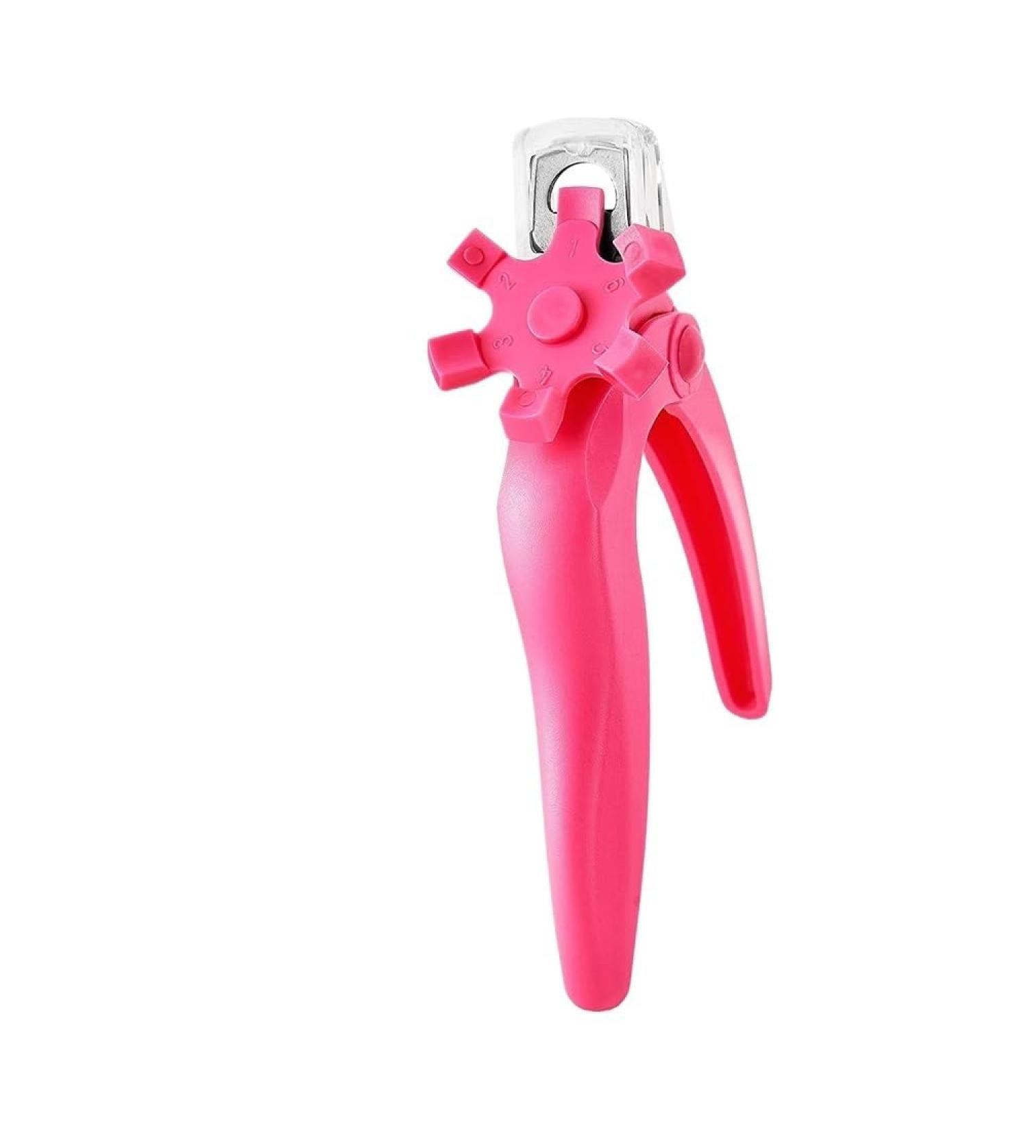Professional U-Shaped Nail Clippers Nail Tip Trimmers Fake Nail Tips Color Trimmers Nail Clippers Nail Enhancement Tools (Color : Rose red) - Buy Online on GoSupps.com