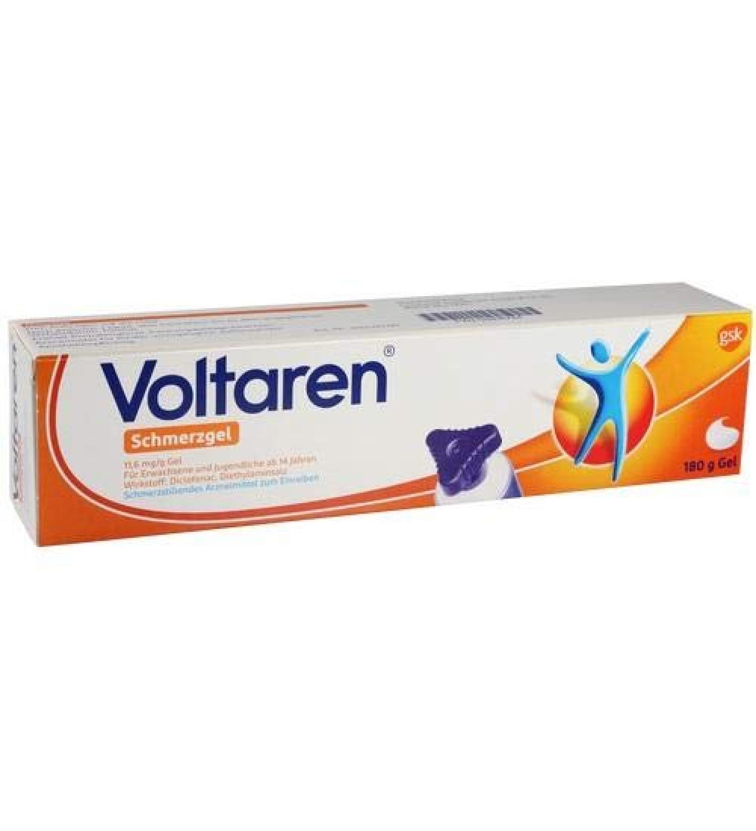 Voltaren pain gel with blue comfort screw cap 180g