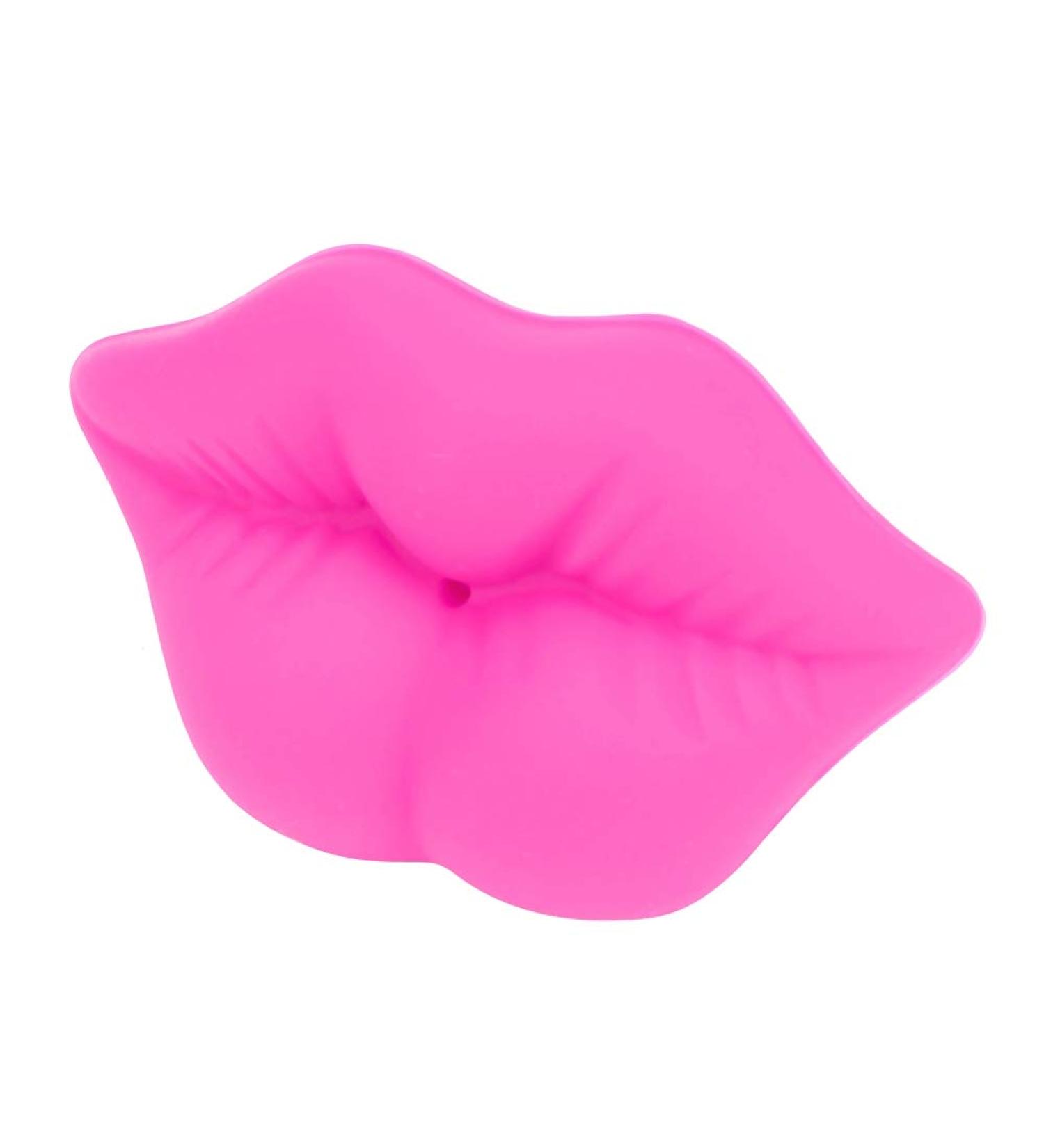 Buy Cute Lip Shaped Funny Baby Pacifier - Silicone Anti-Off Pink Pacifier for Infants - International Shipping Available - Buy Online on GoSupps.com