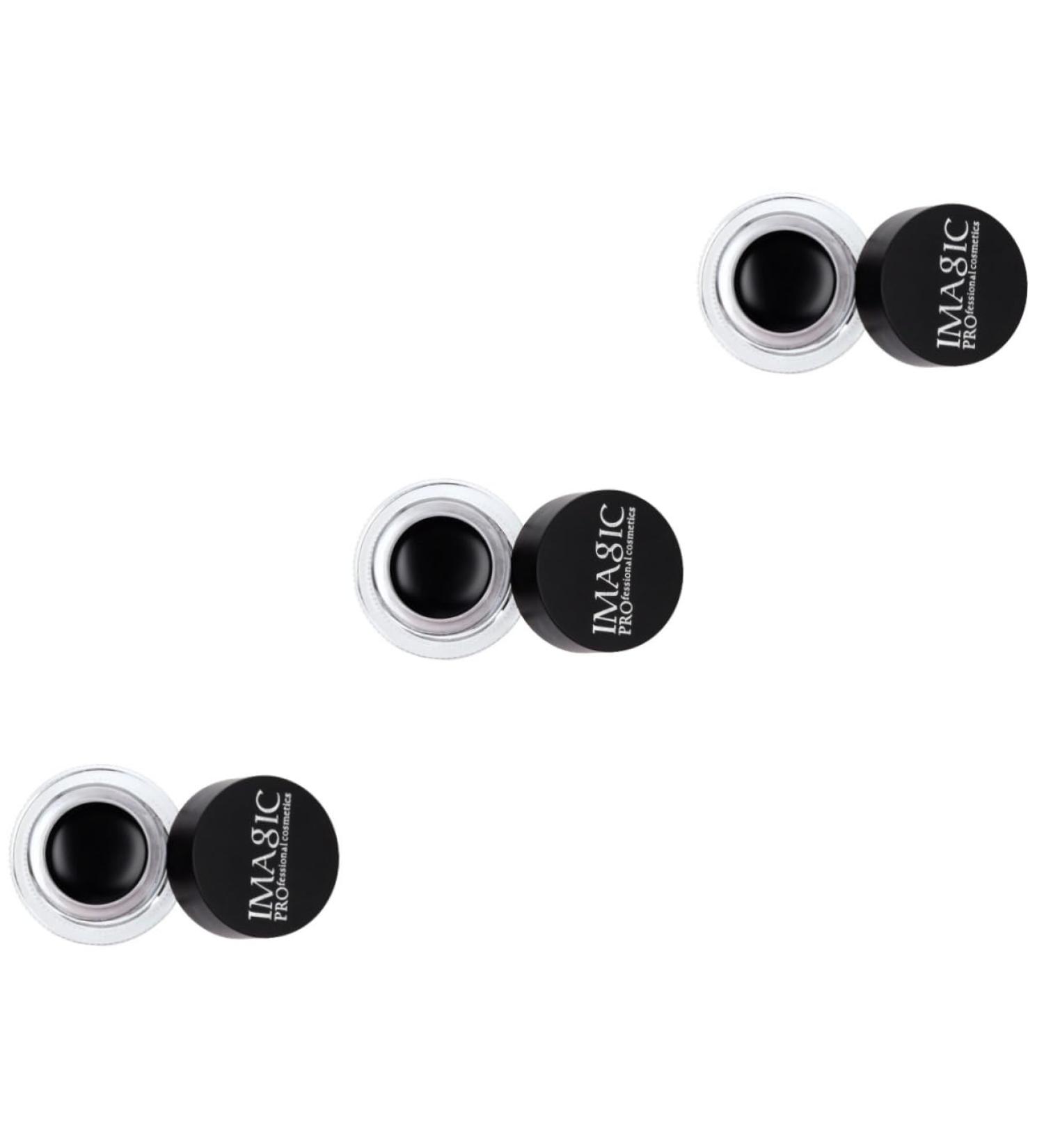 Beavorty 3pcs Eyeliner Pencil Cosmetic Eyeliner Smudgeproof Eyeliner Eye Liner Fashion Eyeliner Lasting Gel 1 count (Pack of 1) Blackx3pcs - Buy Online on GoSupps.com