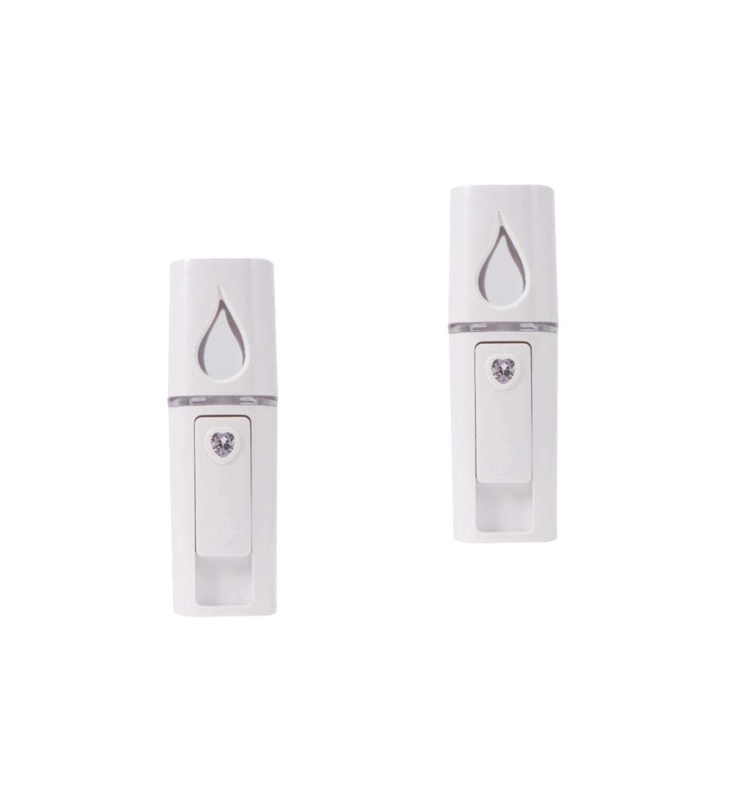 Gadpiparty Mini Face Spray Instruments 2 pcs portable humidifer nano facial mister face moisturizing sprayer humidifier handheld Hunidifier 10.5*3cmx2pcs Whitex2pcs - Buy Online on GoSupps.com