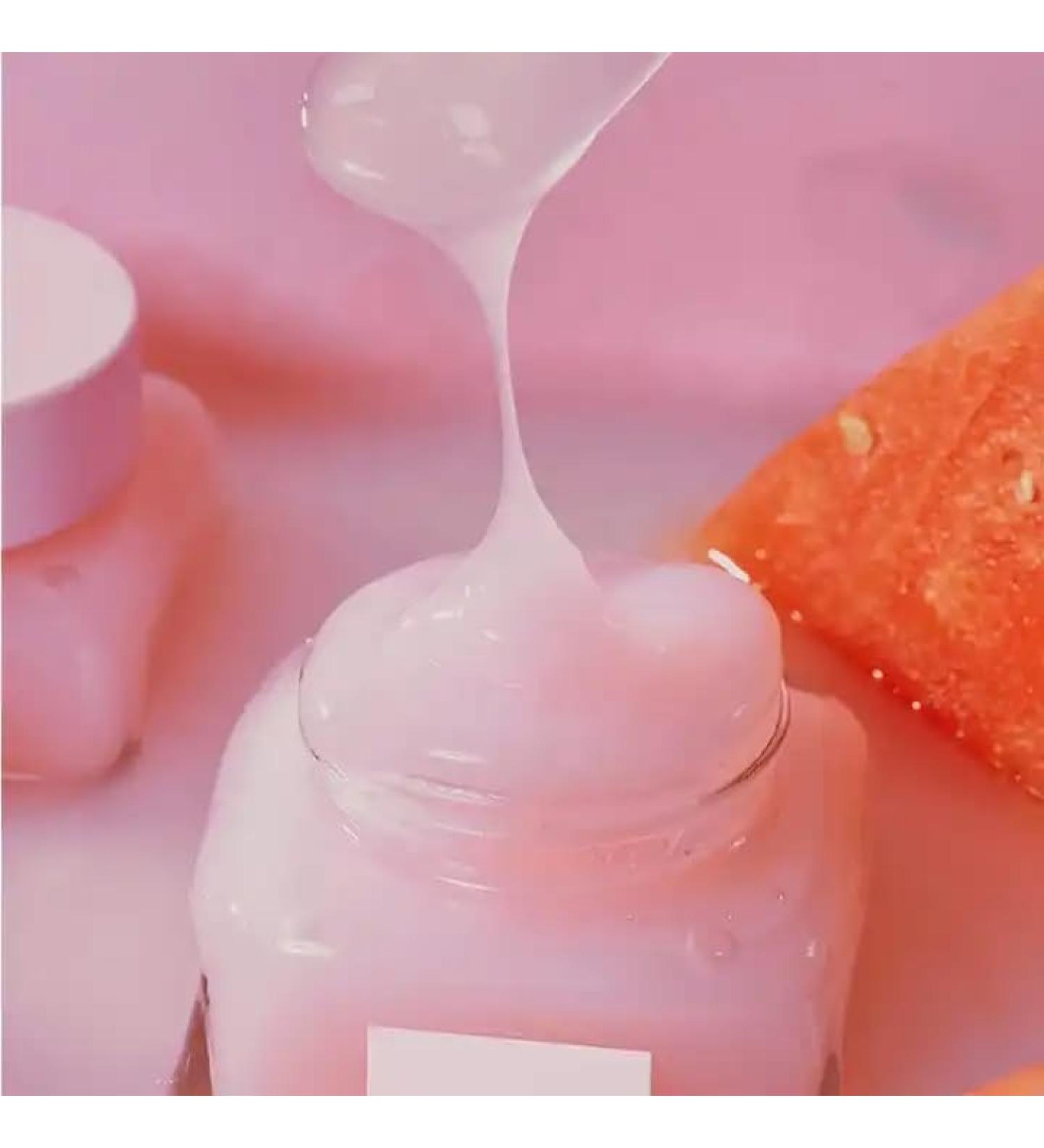 Organic Watermelon Mask - Hydrating Pore Tightening Overnight Face Mask with AHA & Hyaluronic Acid for Anti-Aging & Exfoliation - 50ml - Buy Online on GoSupps.com