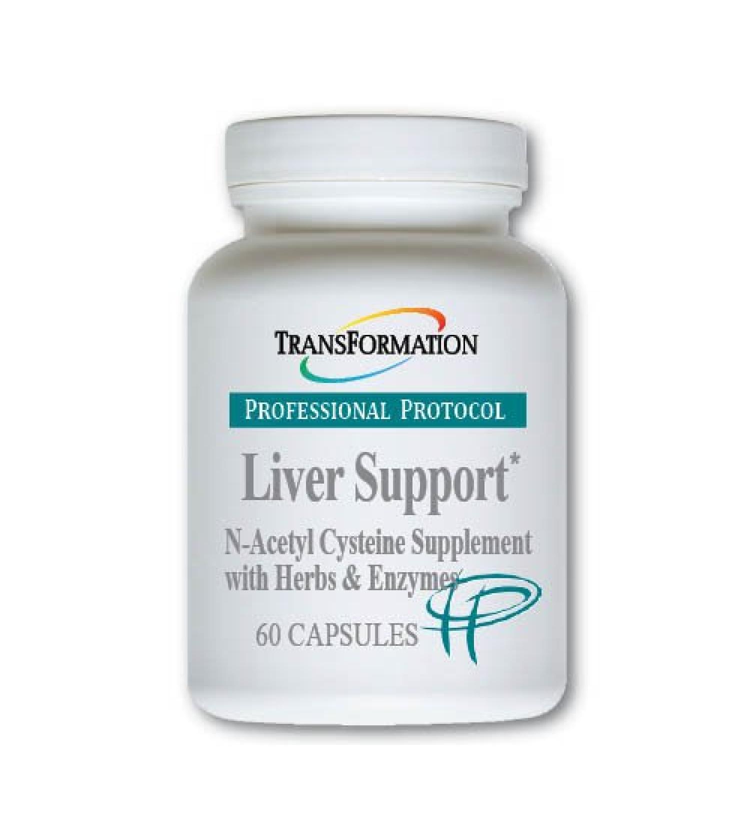 Transformation The Genesis of Good Health Enzymes Professional Protocol Liver Support Formula Supplement with Vitamin A Herbal Blend & Digestive Enzymes - 60 Capsules - Buy Online on GoSupps.com