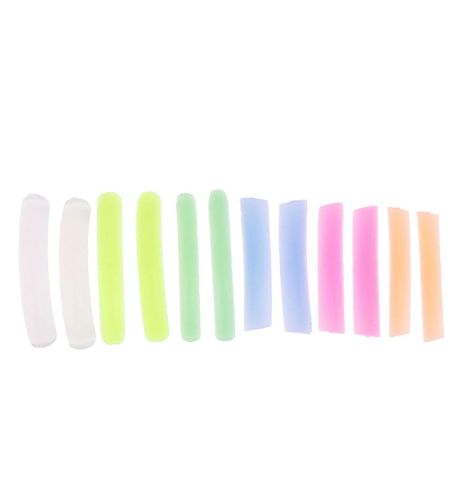 Eyelash Curlers Pads Eyelash Perming Pads Lift Rods Pads Silicone Shield Pads Reusable Colorful 6 Pairs Eyelash Perming Pads - Buy Online on GoSupps.com