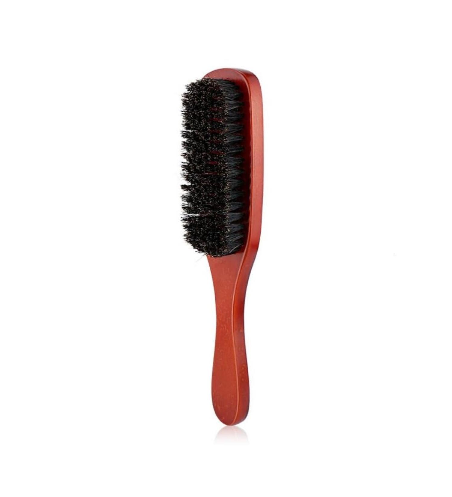 Komunj Professional Mustache Brush for Men - Soft Fine Hair Salon Tool | Perfect for Thin & Natural Hair - Buy Online on GoSupps.com