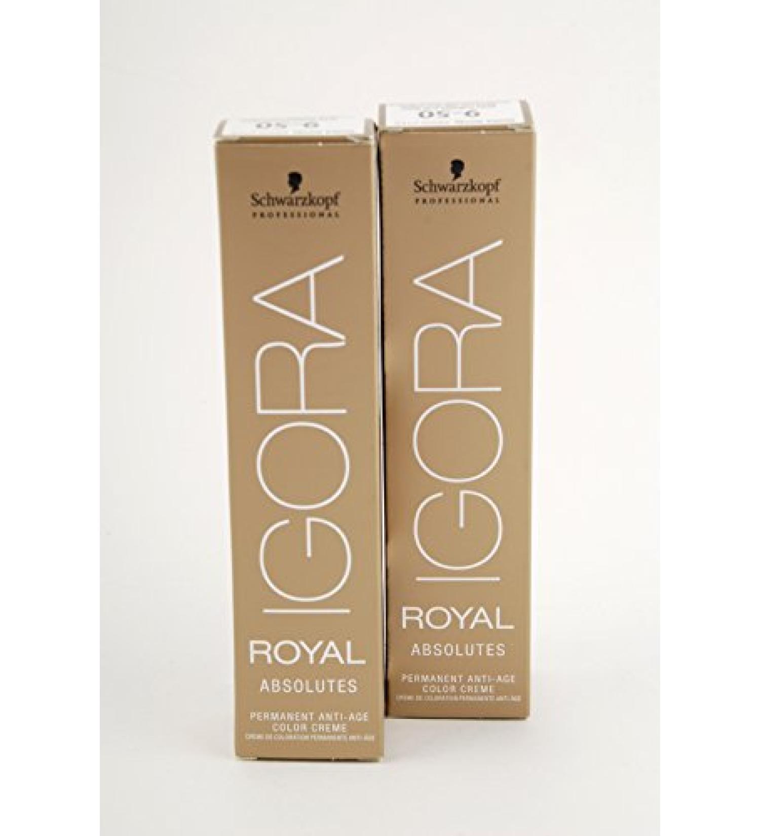 Schwarzkopf Igora Royal Absolutes 9-40 SET 2 x 60ml