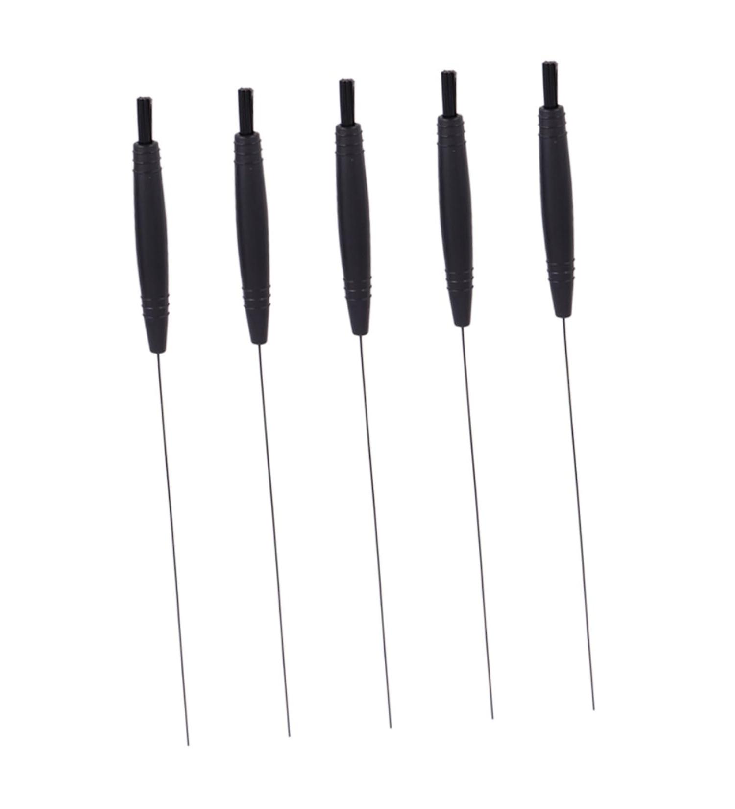 5pcs Vent Cleaning Brush Set | Ear Cleaner Earbud Jack Tool | Plastic Pole for Hearing Amplifier Cleaning | Ear Cleaning Tools - Buy Online on GoSupps.com