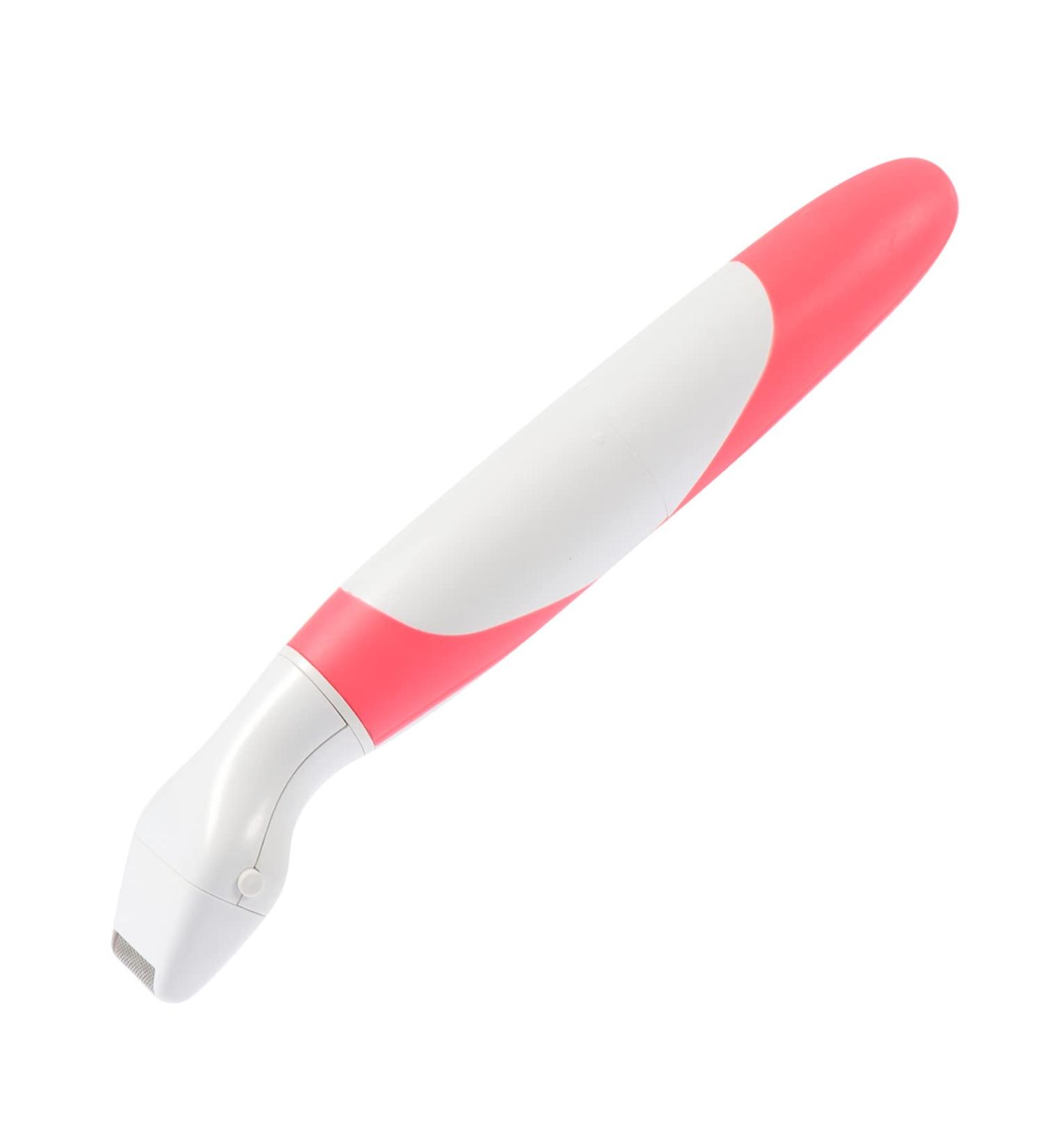 Buy Women's Epilator Trimmer Set - Stainless Steel Hair Removal Razor for Legs | Efficient Electric Hair Cutter - 18x2.5x0.5 cm - Red - Buy Online on GoSupps.com