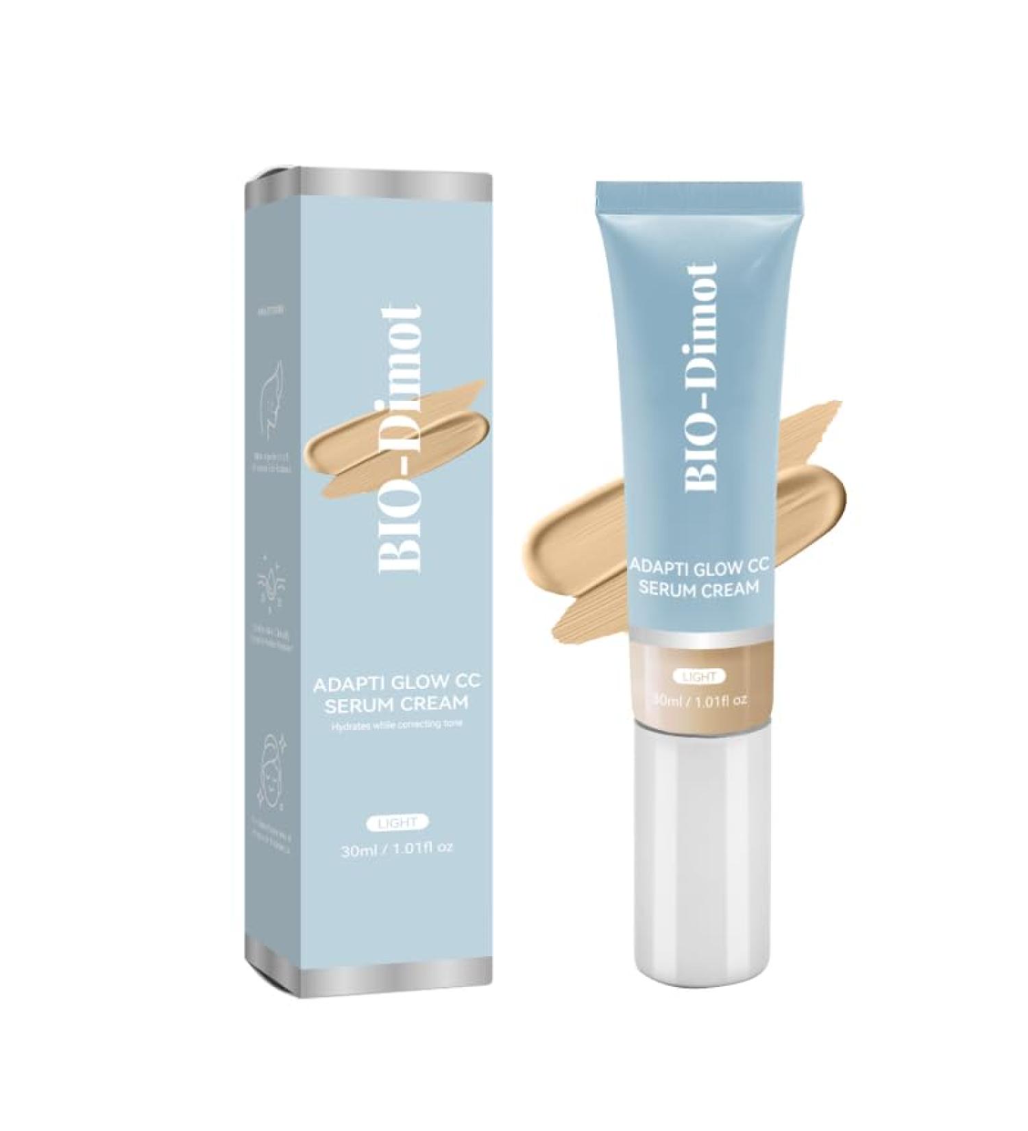 GROEI-CC Serum Cream Color Correcting & Hydrating Formula for Radiant Skin Available in Light Medium and Rich 30ml / 1.01 fl oz (light) - Buy Online on GoSupps.com