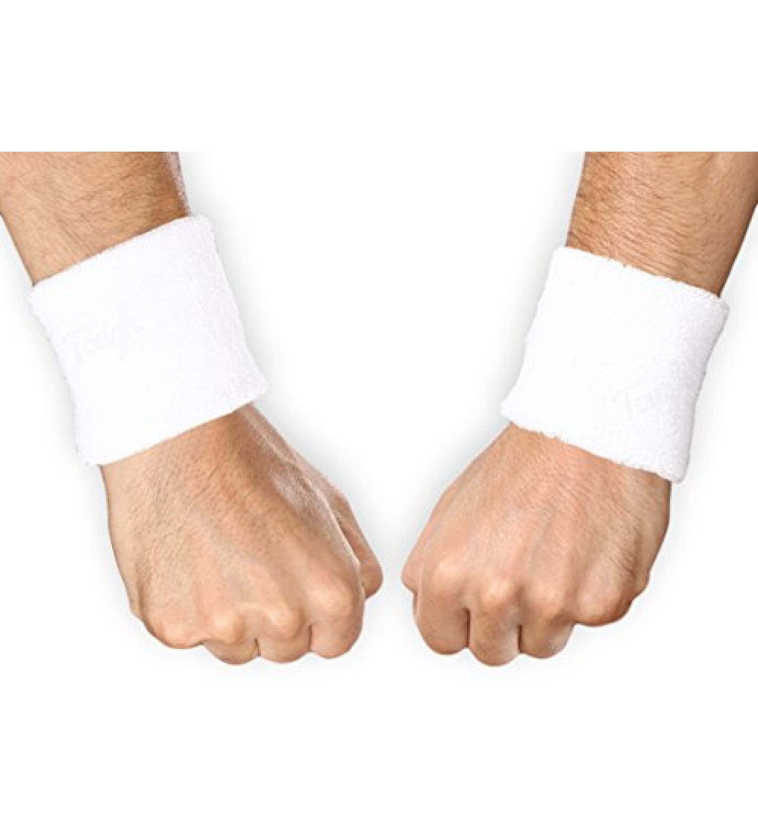 Sports Wristband for Men & Women - Workout Sweat Band for Wrists - Sweatband Wristbands - Buy Online on GoSupps.com