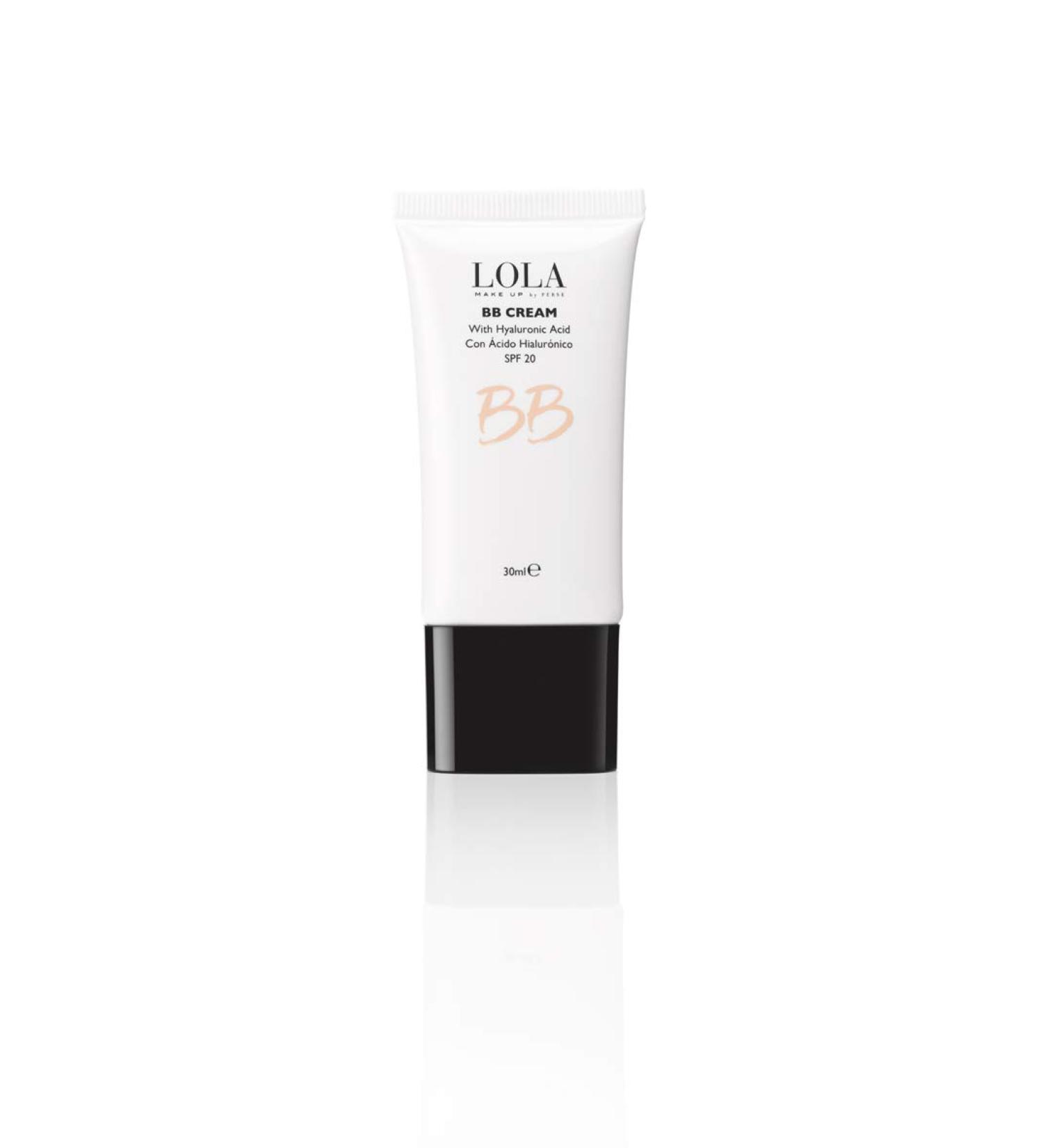 Lola Make-Up Bb Cream With Hyaluronic Acid Enriched With European Olea Leaf And Uva Ursi Leaf Extract Spf 20 Beige