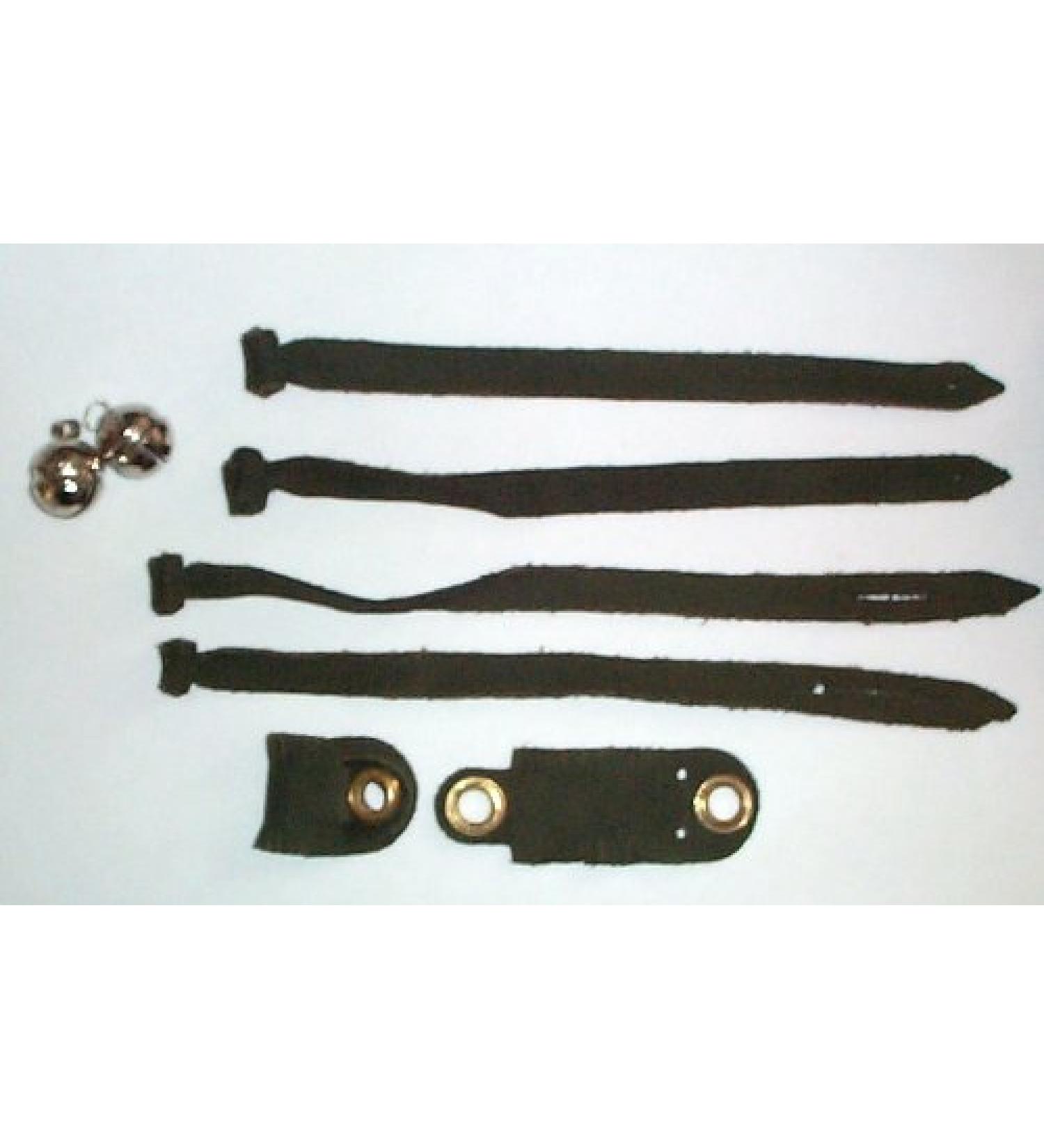 Falconry aylmeri anklets Jesses & Jewelled bell Set Extra Large - Buy Online on GoSupps.com