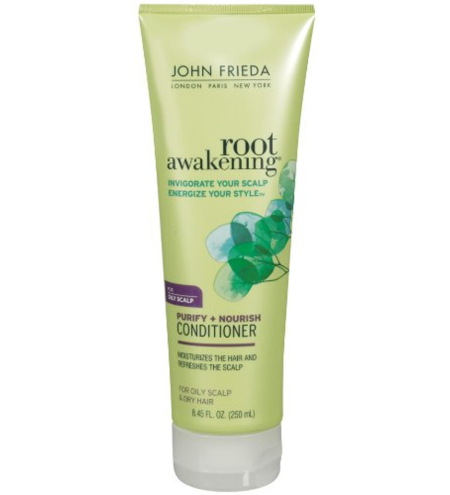 John Frieda Root Awakening Hydrate & Nourish Conditioner 8.45 oz - Deep Moisture for All Hair Types | International Shipping Available - Buy Online on GoSupps.com