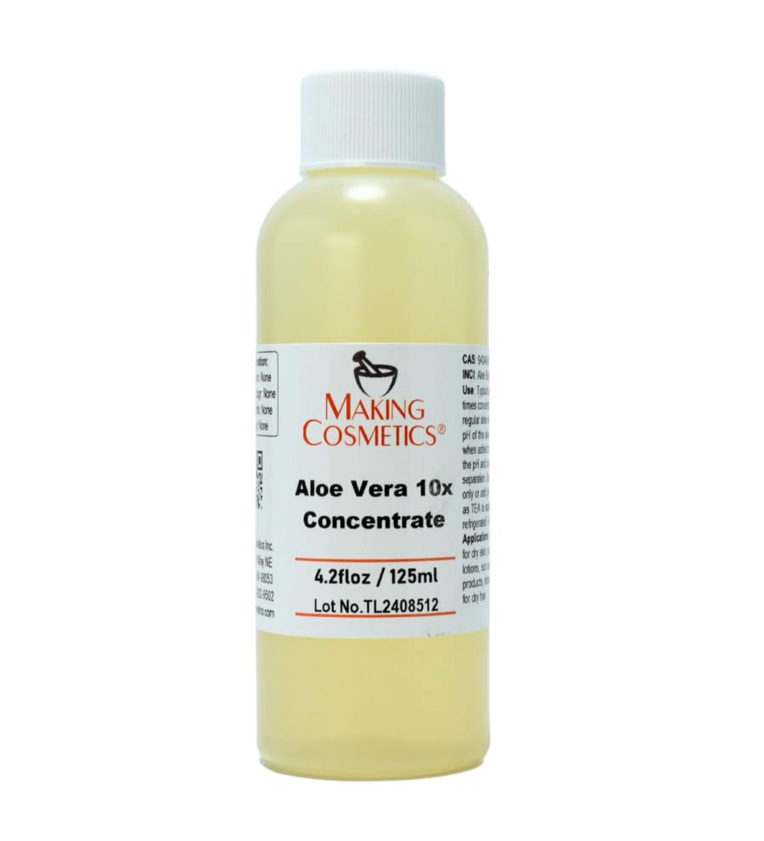 MakingCosmetics - Aloe Vera 10x Concentrate - 4.2floz / 125ml - Cosmetic Ingredient