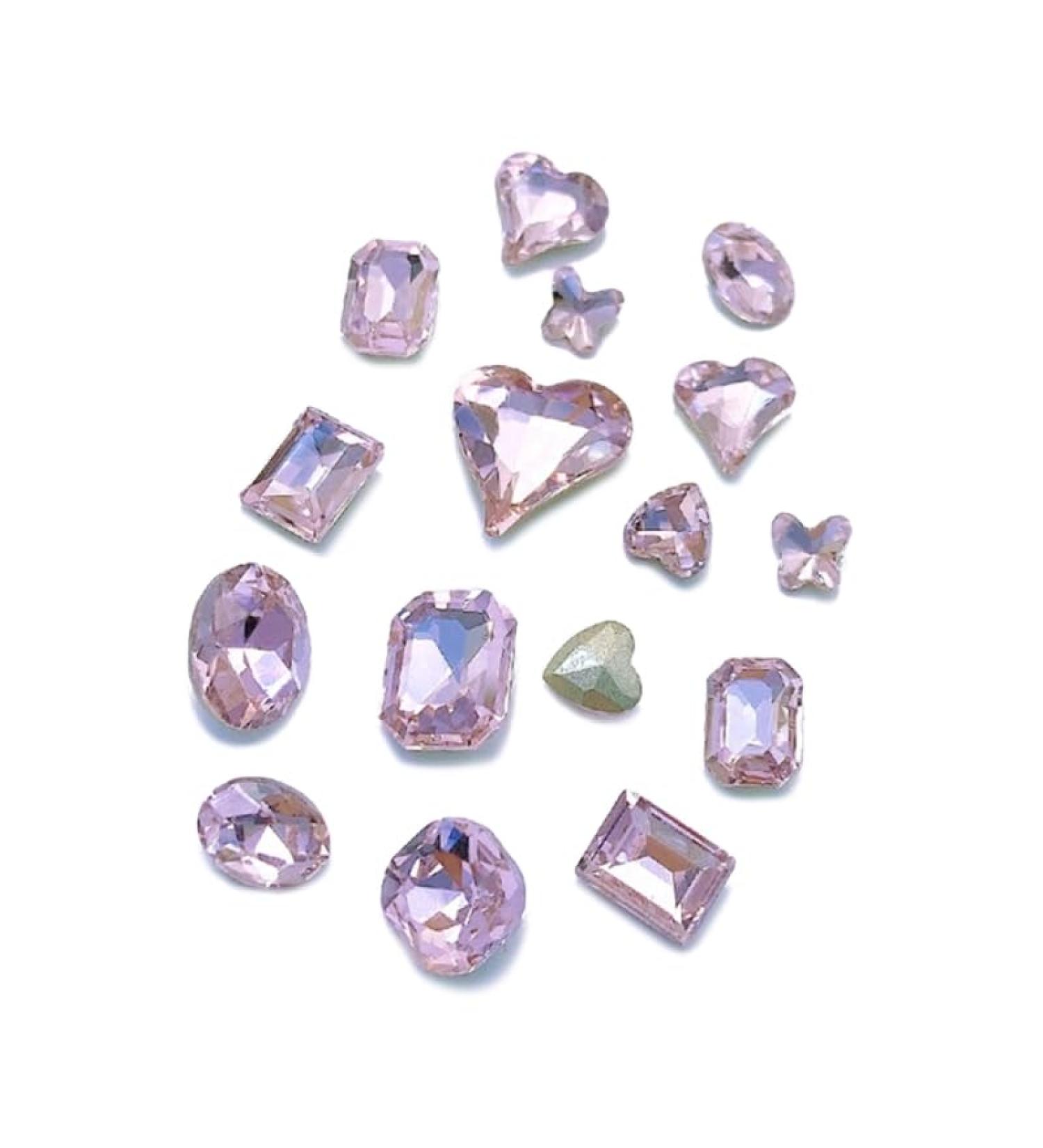 30Pieces Pointed Bottom Nail Rhinestones for Nails Art Decorations Crystal Glass Stone Manicure Nail Decoration Part Nail Decoration Stones Decorative Nail Jewels Nail Art Supplies - Buy Online on GoSupps.com