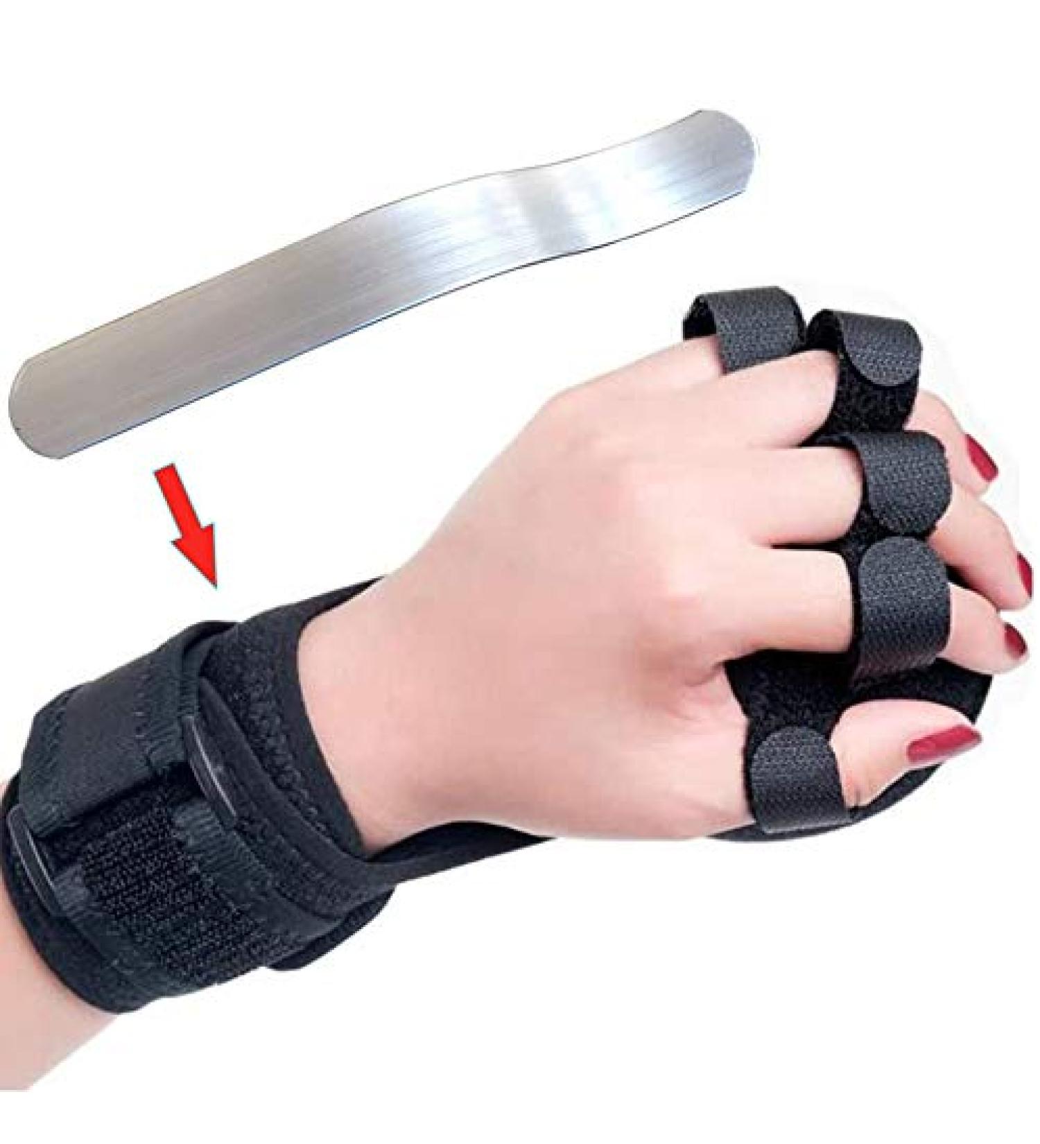 2-in-1 Anti-Spasticity Ball Splint for Hemiplegia Rehabilitation - Finger Training Equipment and Hand Orthosis with Ball | 1 Count - Buy Online on GoSupps.com