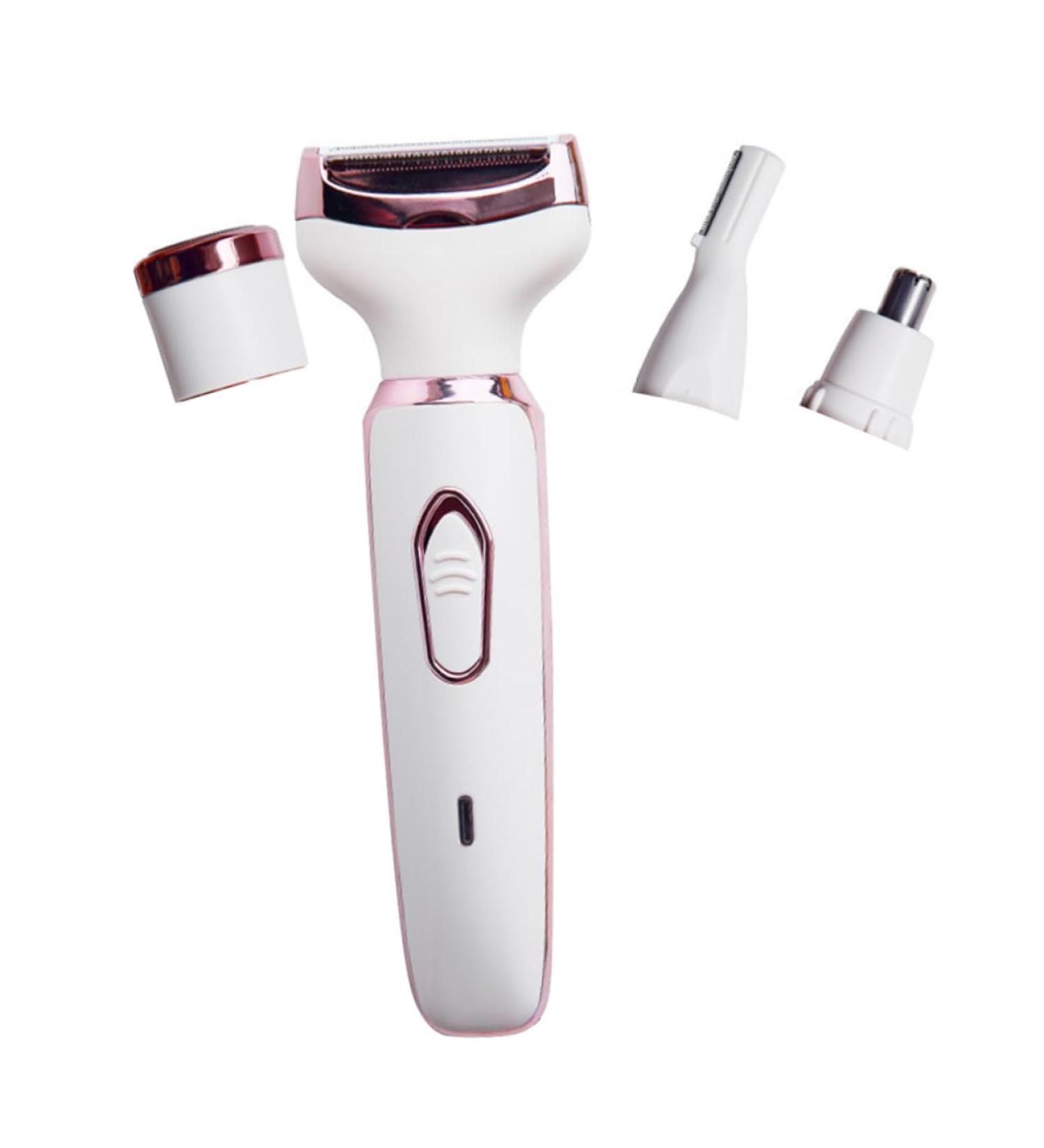 MERRYHAPY Women's Electric Razor Set - Facial Hair Removal Eyebrow Trimmer & Nose Hair Remover - Best Shaving Kit for Smooth Skin - Buy Online on GoSupps.com