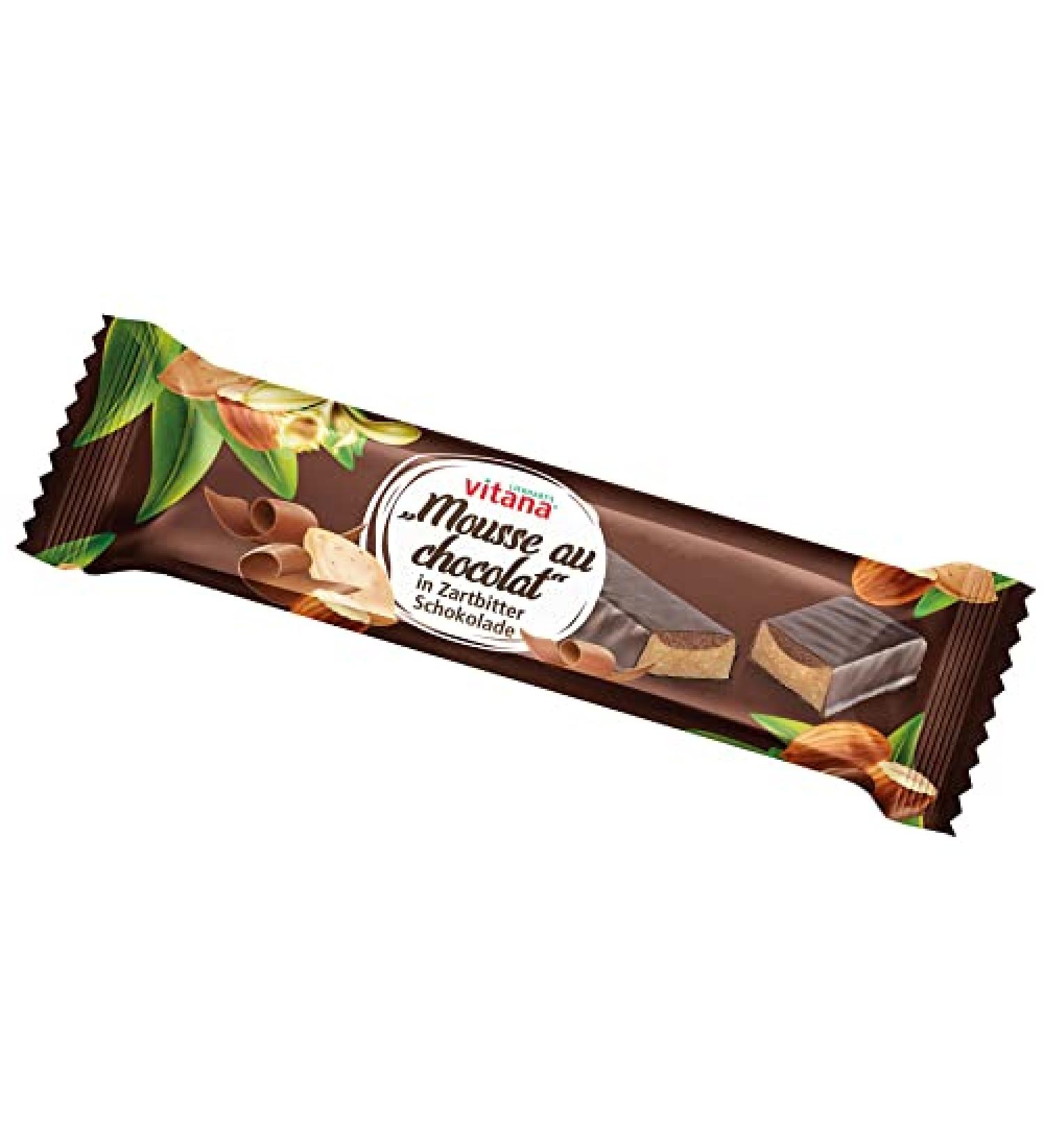 VITANA Vitana Chocolate Mousse Pack of 12 dark chocolate bars (12 x 40 g)