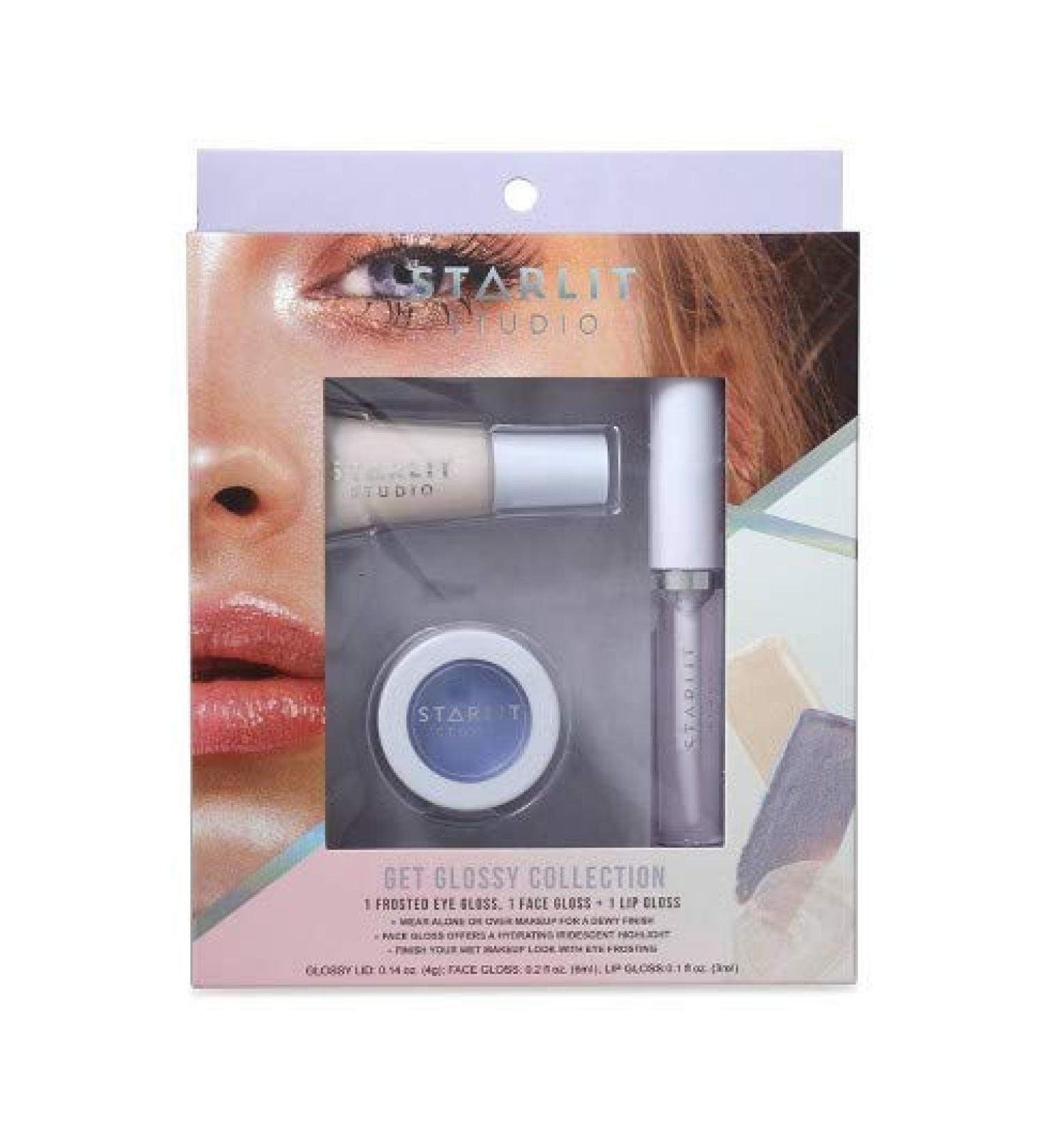 Get Glossy: Eye Face & Lip Gloss Collections Gift Set - International Shipping Available - Buy Online on GoSupps.com