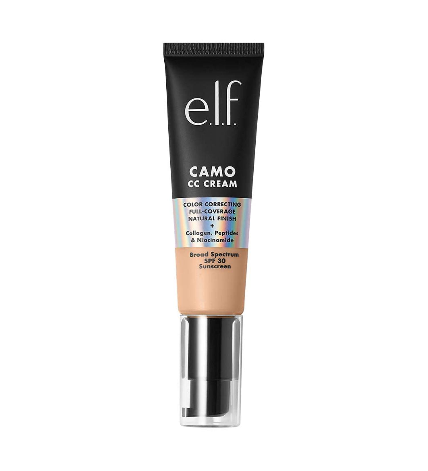 e.l.f. Camo CC Cream SPF 30 - Full Coverage Foundation, Light 210N - 1.05 Oz - Buy Online on GoSupps.com