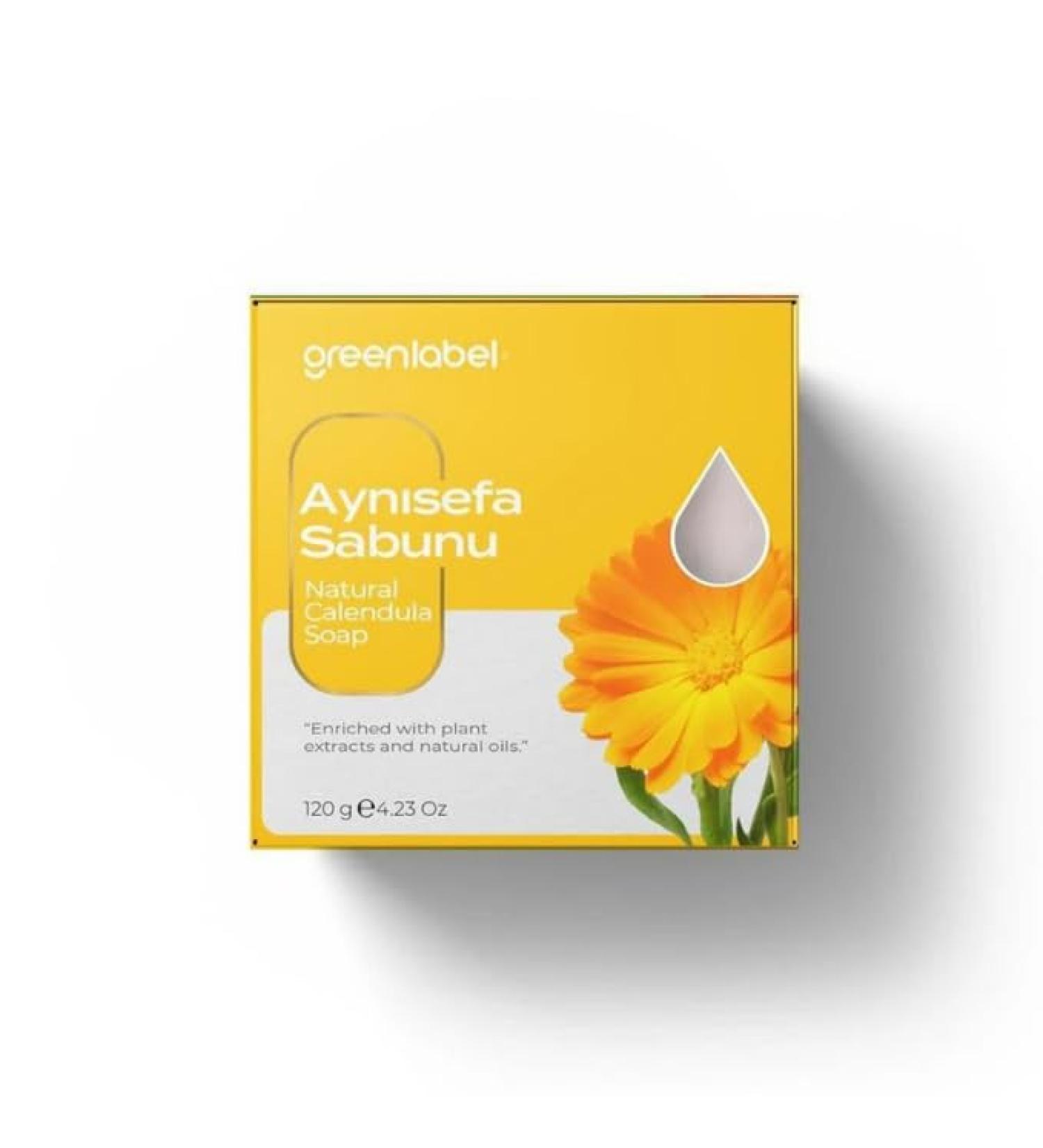 Calendula Soap for Sensitive Skin - All-Natural 120g | International Shipping Available - Buy Online on GoSupps.com