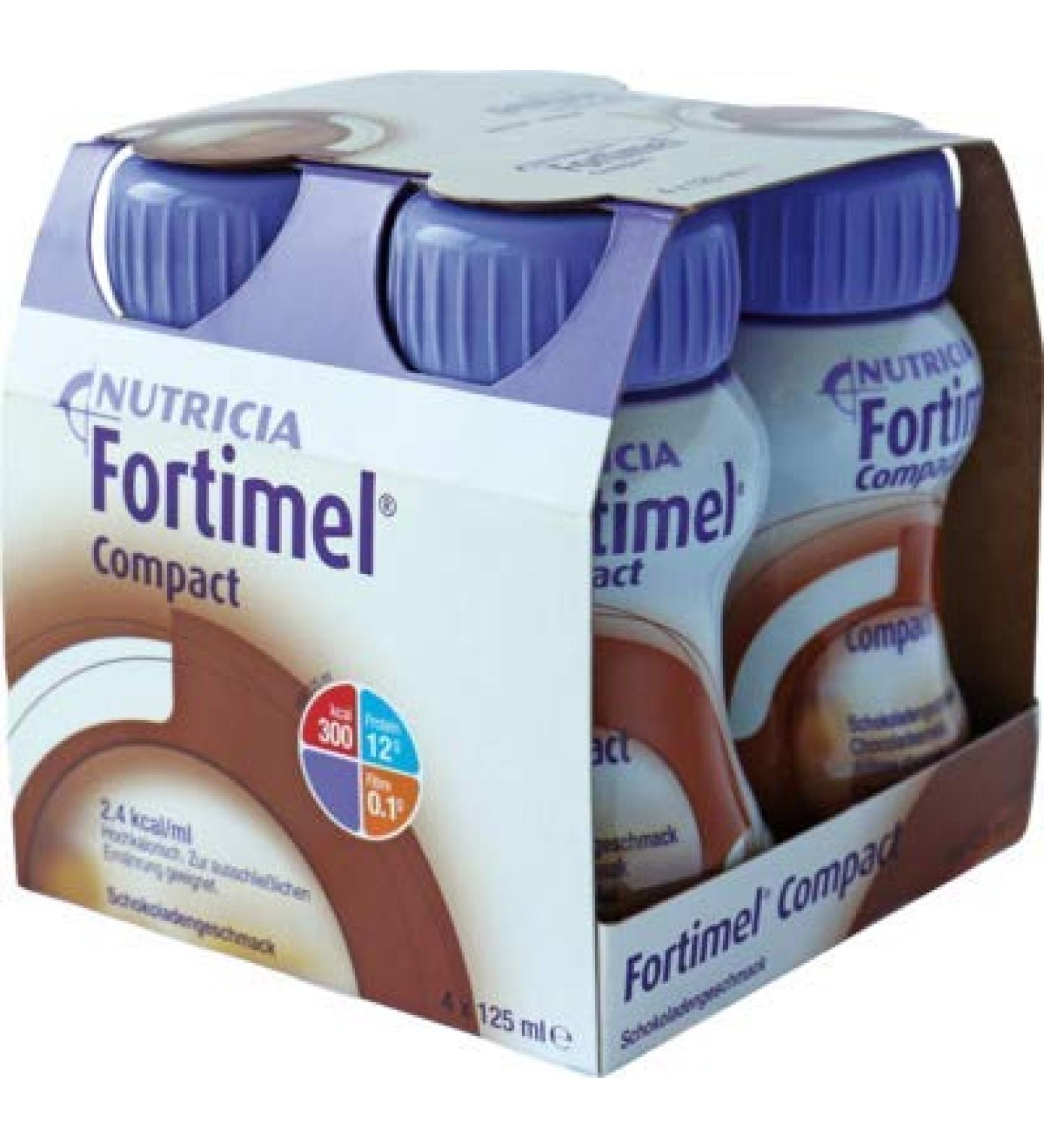 Fortimel compact 2.4 4000 ml chocolate flavored liquid