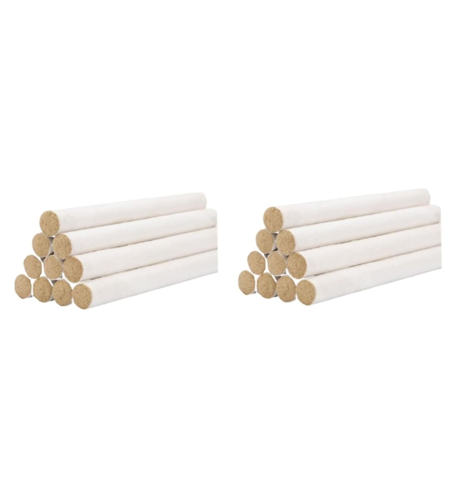 FOMIYES 20 Stk Moxibustion Kit - Handmade Moxa Sticks for Family Gifts | White OUT Moxibustion Treatment - Buy Online on GoSupps.com