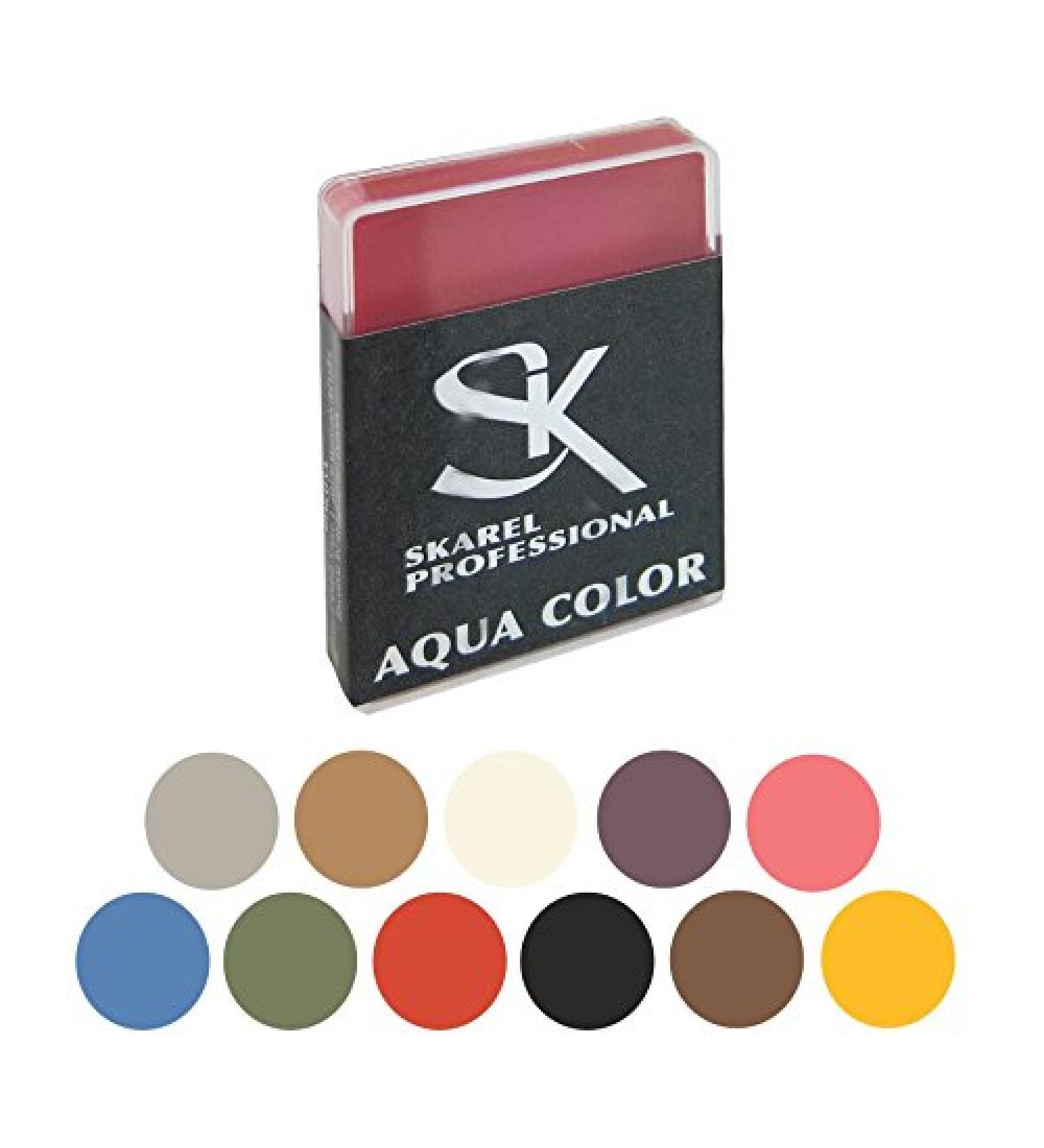 Skarel Water-based body makeup silver 12g