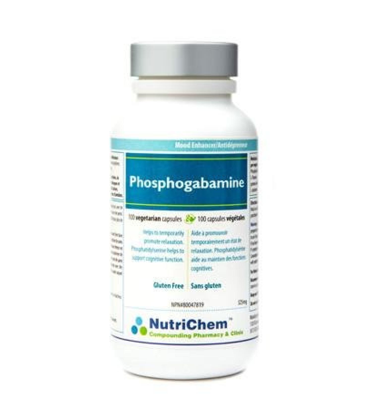 NutriChem Phosphogabamine 100 capsules - Buy Online on GoSupps.com