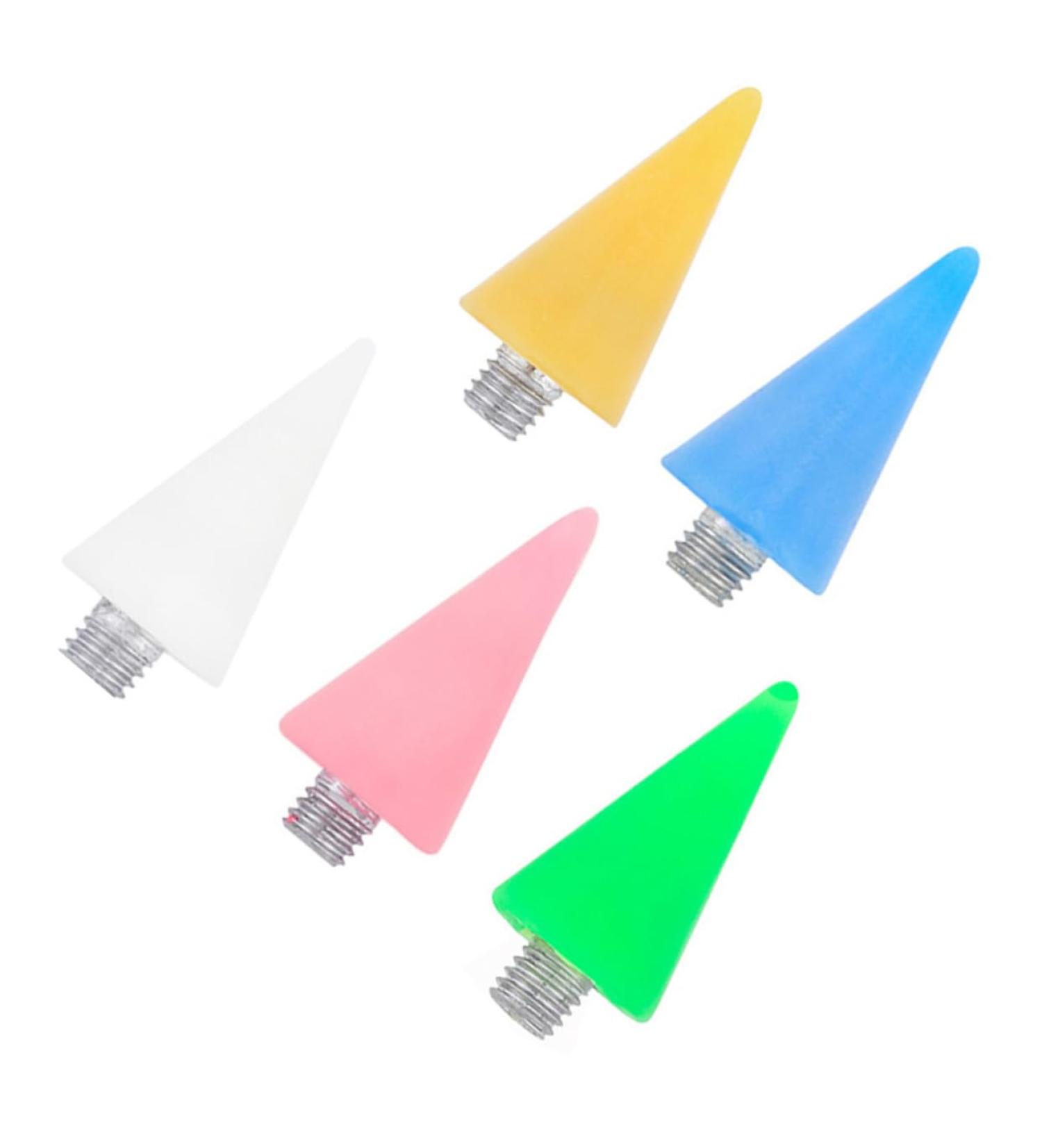 minkissy 1 Acrylic Nail Wax Nail Point Pen Head Dotting Wax Head Nail Tool Manicure Pen Tip Wax Replacement Head Rhinestones Picker Tips Nail Pen Tip Rhinestone for Nails Handle Pointy - Buy Online on GoSupps.com